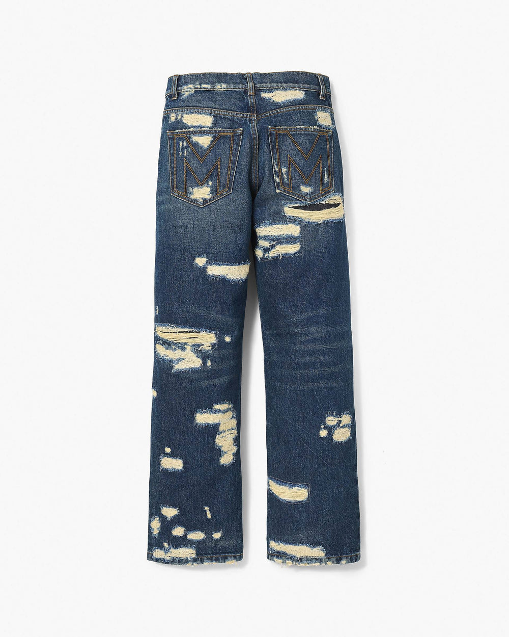 The Rip And Repair Straight Jean - Punk Indigo | Marc Jacobs on sale