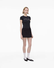 Tweed Mini Skirt - Black | Marc Jacobs US