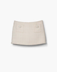 Tweed Mini Skirt - Ivory | Marc Jacobs online