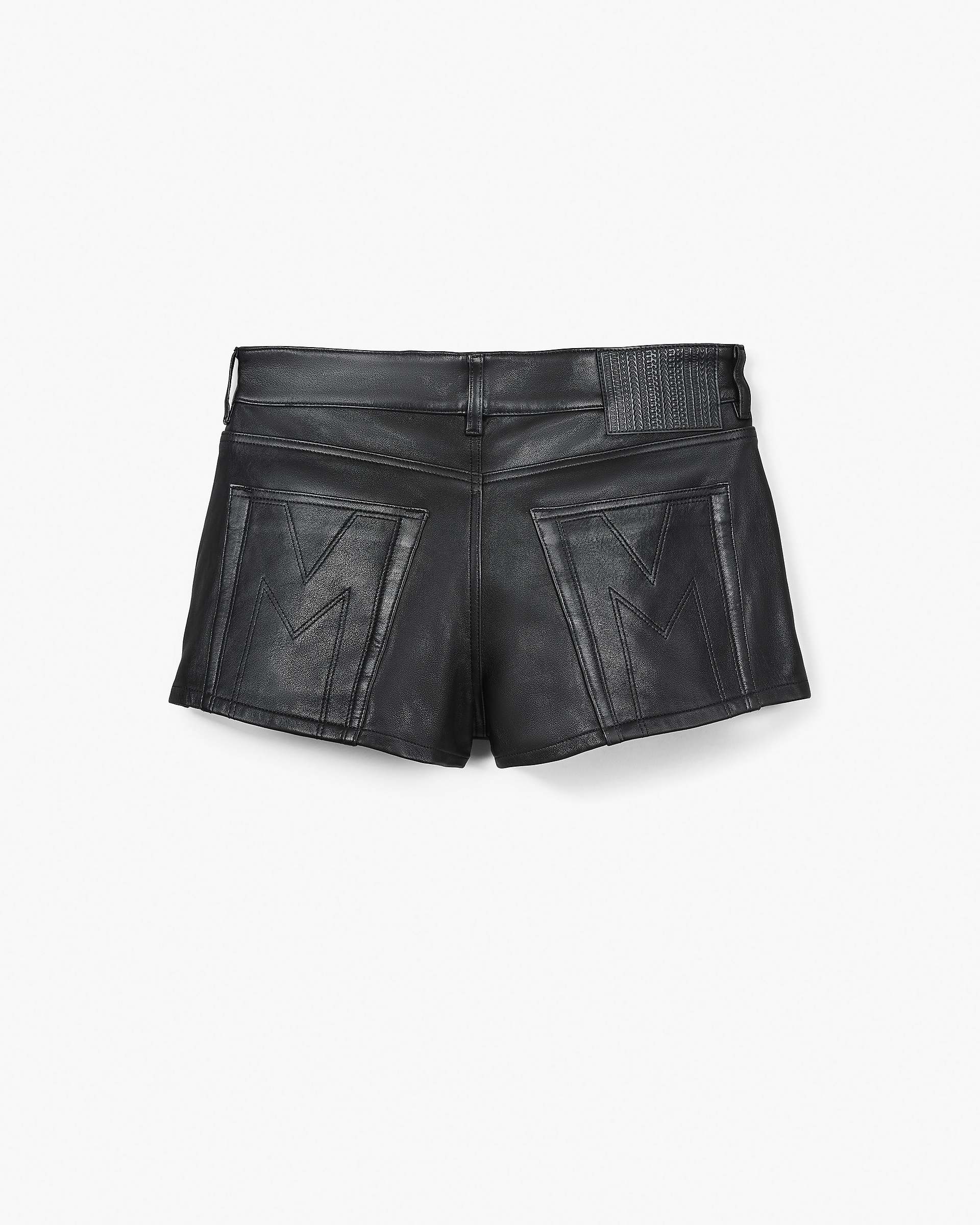 The Leather Skort - Black | Marc Jacobs discount
