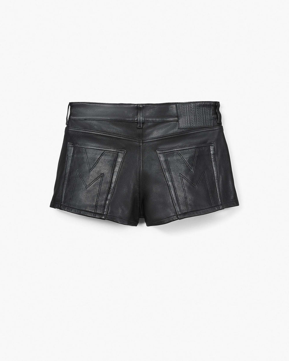 The Leather Skort - Black | Marc Jacobs discount