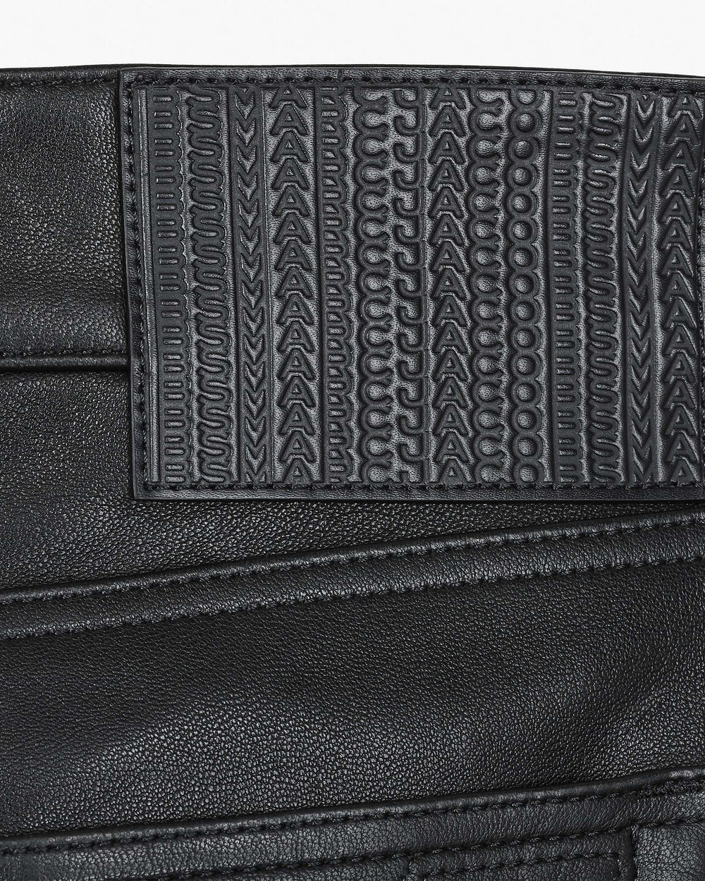 The Leather Skort - Black | Marc Jacobs discount