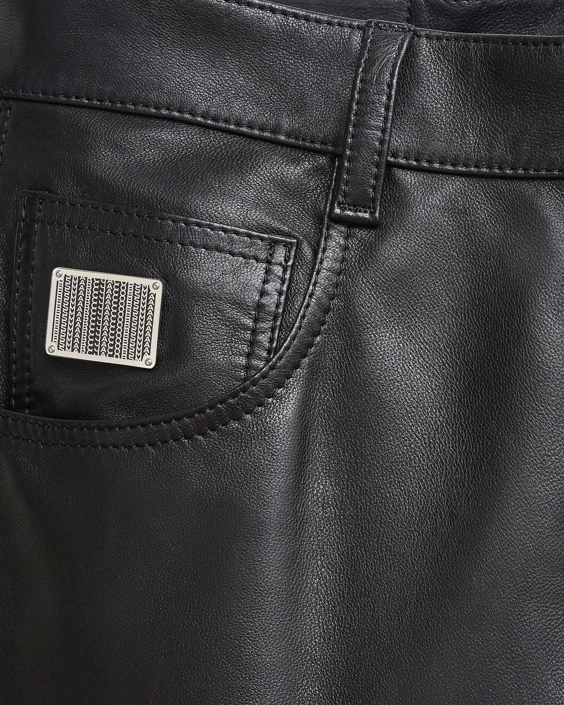 Oversized Leather Pant - Black | Marc Jacobs sale
