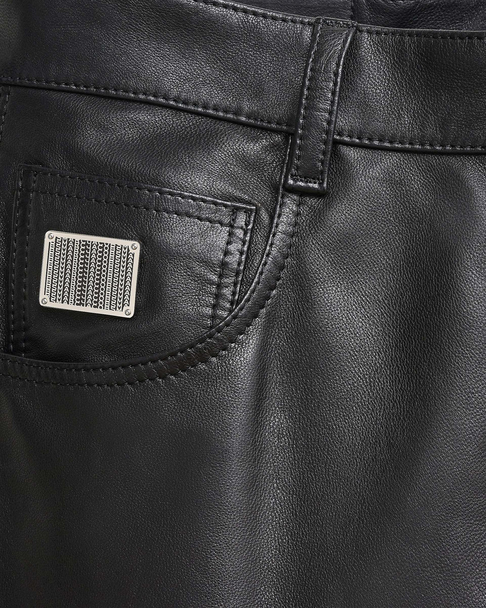 Oversized Leather Pant - Black | Marc Jacobs sale