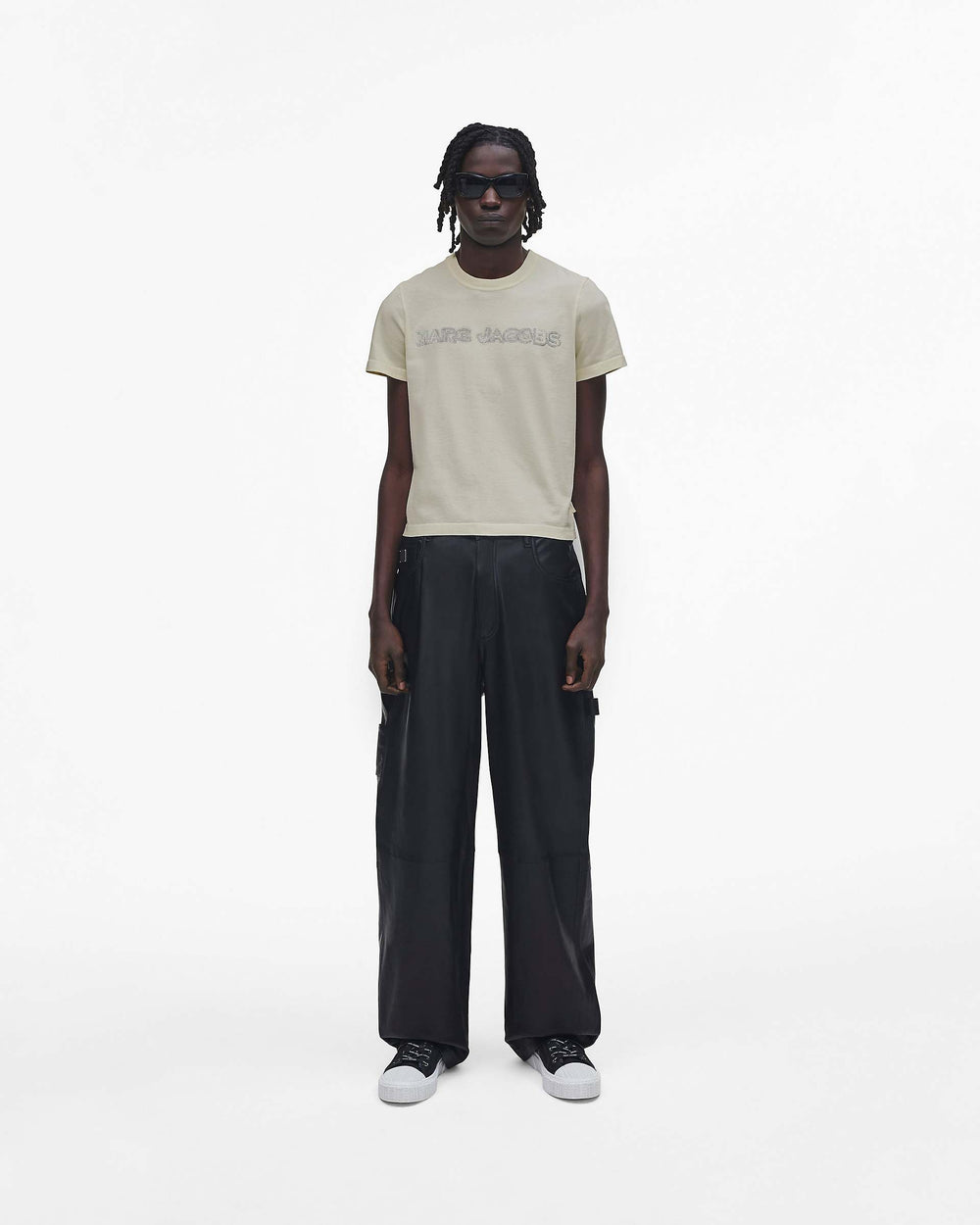 Oversized Leather Pant - Black | Marc Jacobs sale