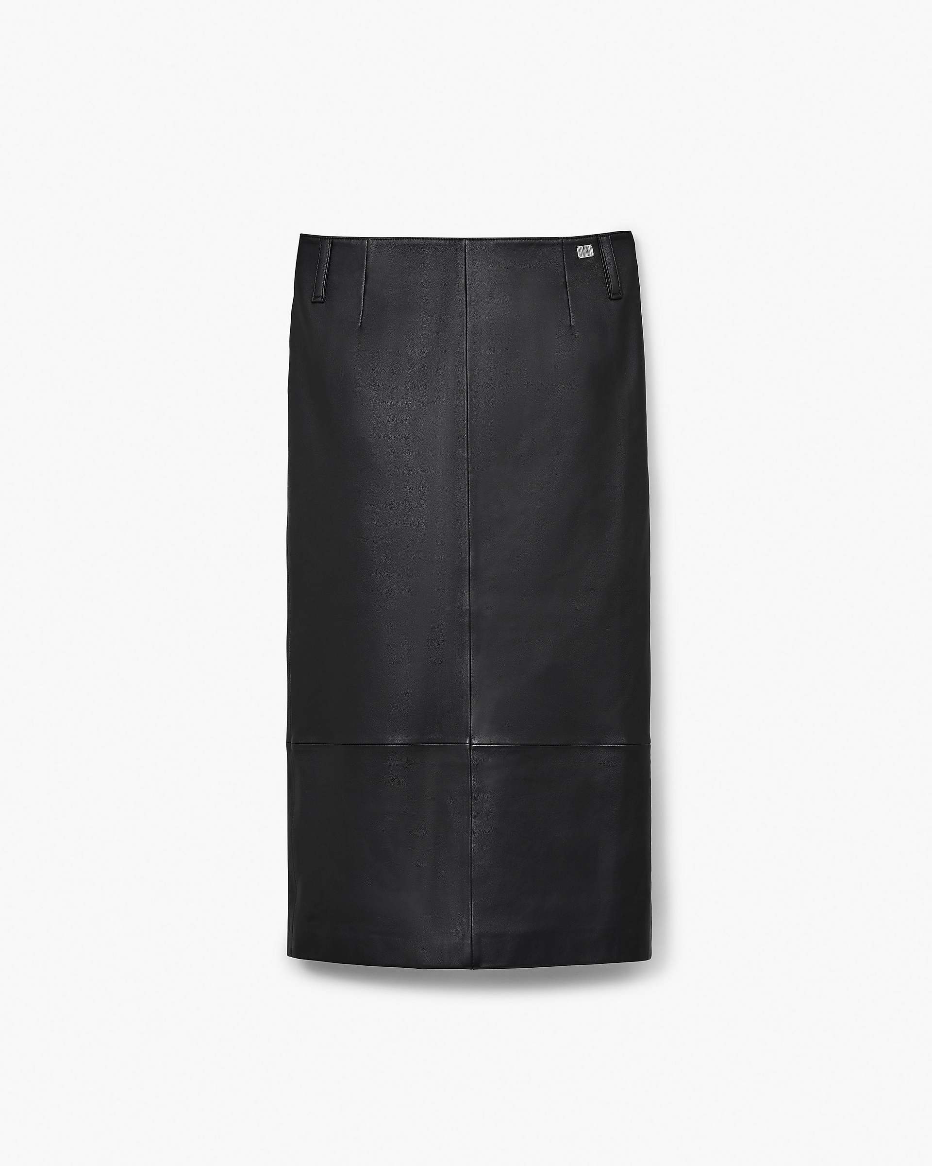 Leather Slim Skirt - Black | Marc Jacobs on sale