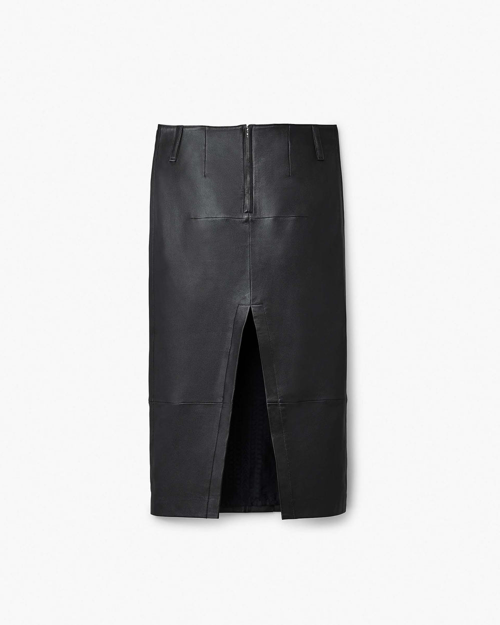 Leather Slim Skirt - Black | Marc Jacobs on sale