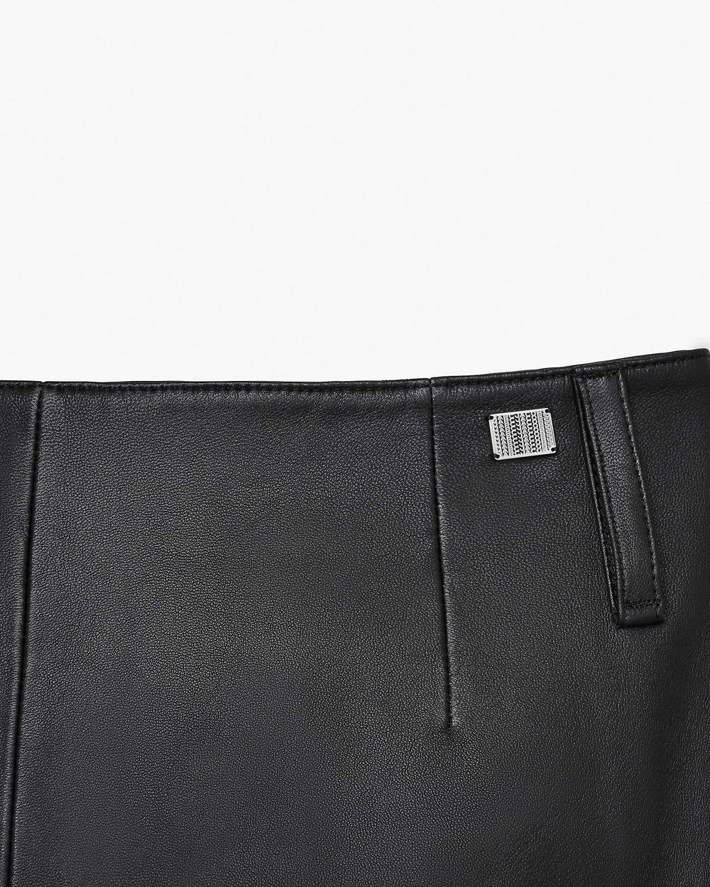 Leather Slim Skirt - Black | Marc Jacobs on sale