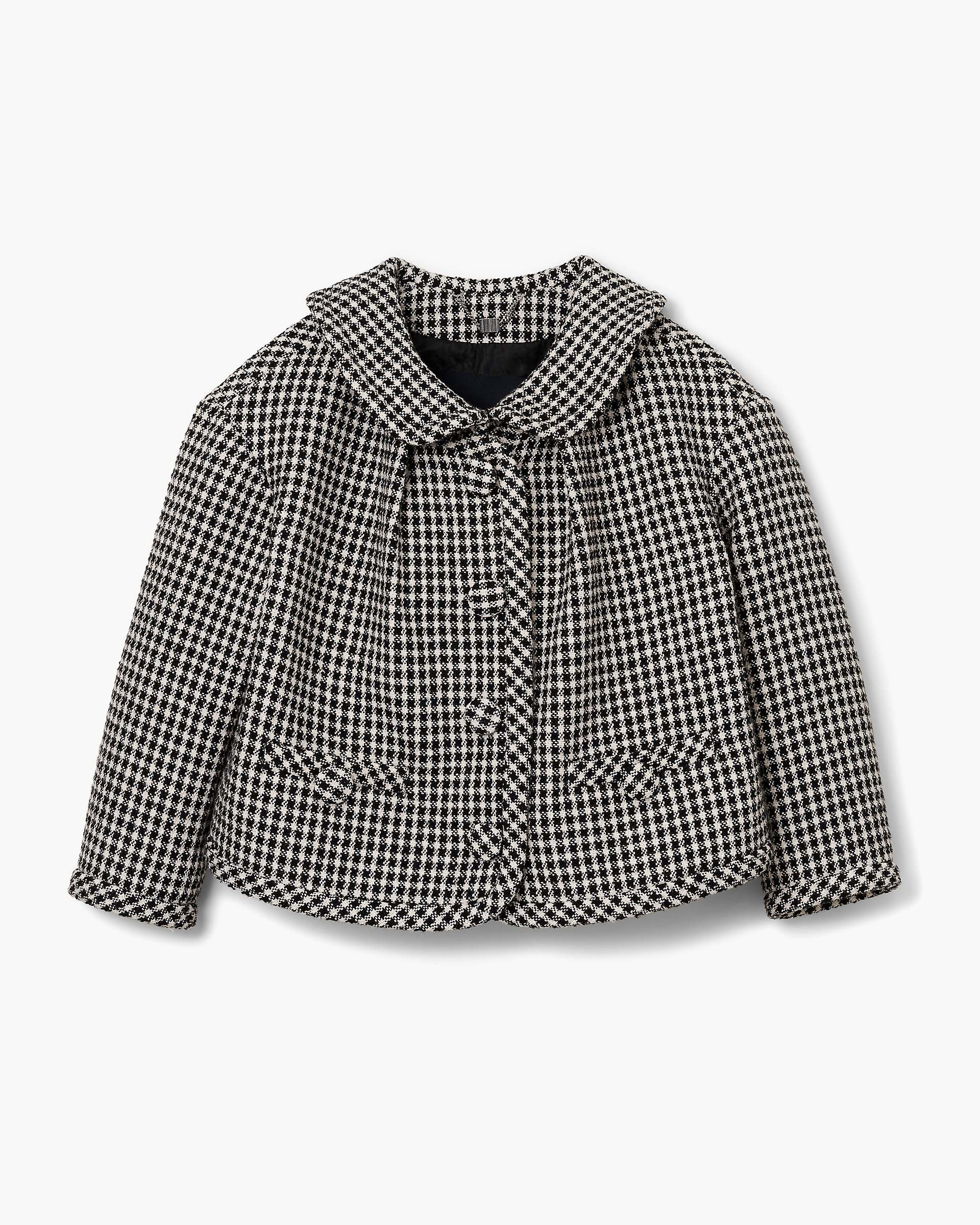 Gingham Tweed Jacket - Black Multi | Marc Jacobs discount
