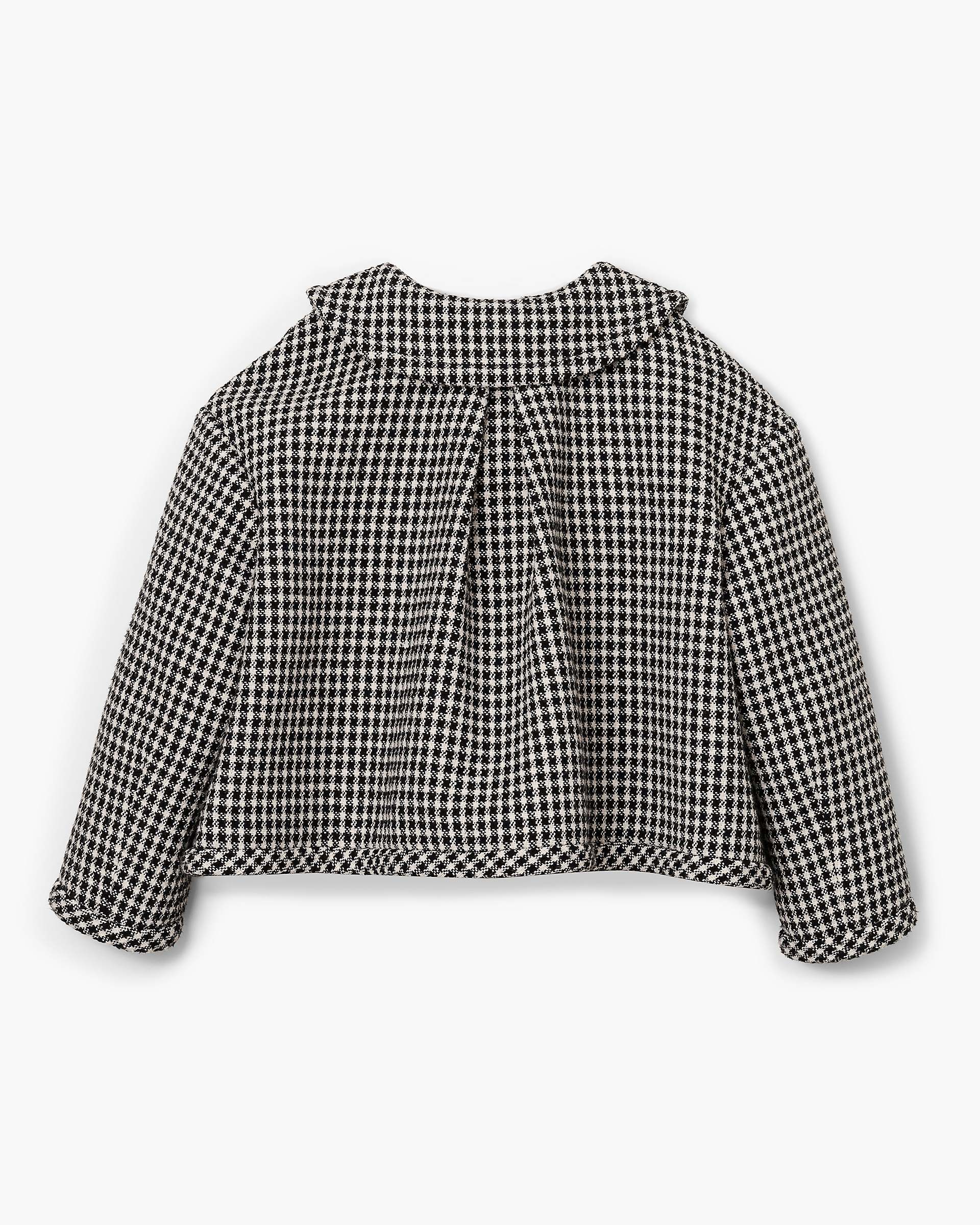 Gingham Tweed Jacket - Black Multi | Marc Jacobs discount