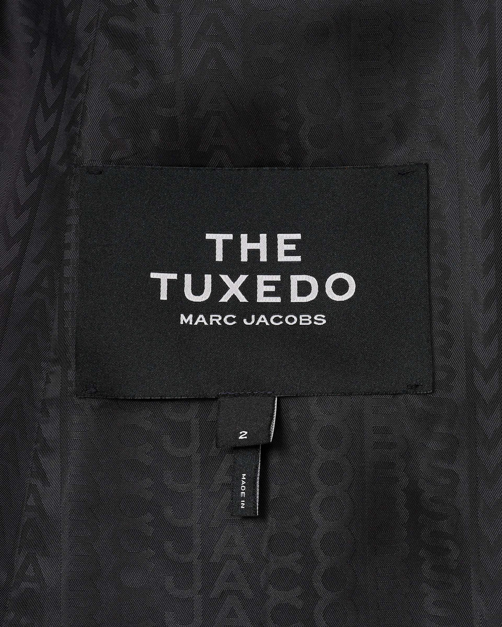 Tuxedo Suiting Blazer - Black | Marc Jacobs online