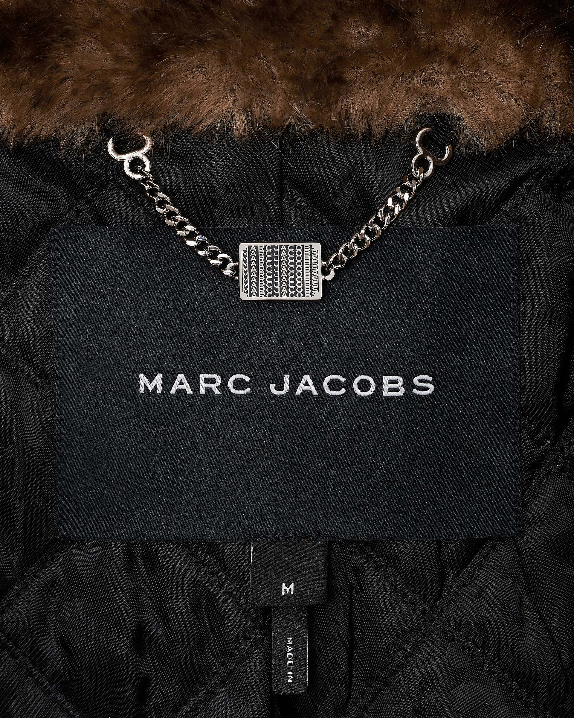 Teddy Cropped Jacket - Ebony | Marc Jacobs sale