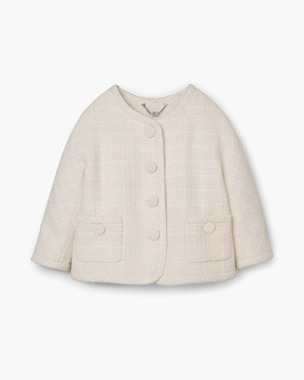 Tweed Backwards Lady Jacket - Ivory | Marc Jacobs for sale