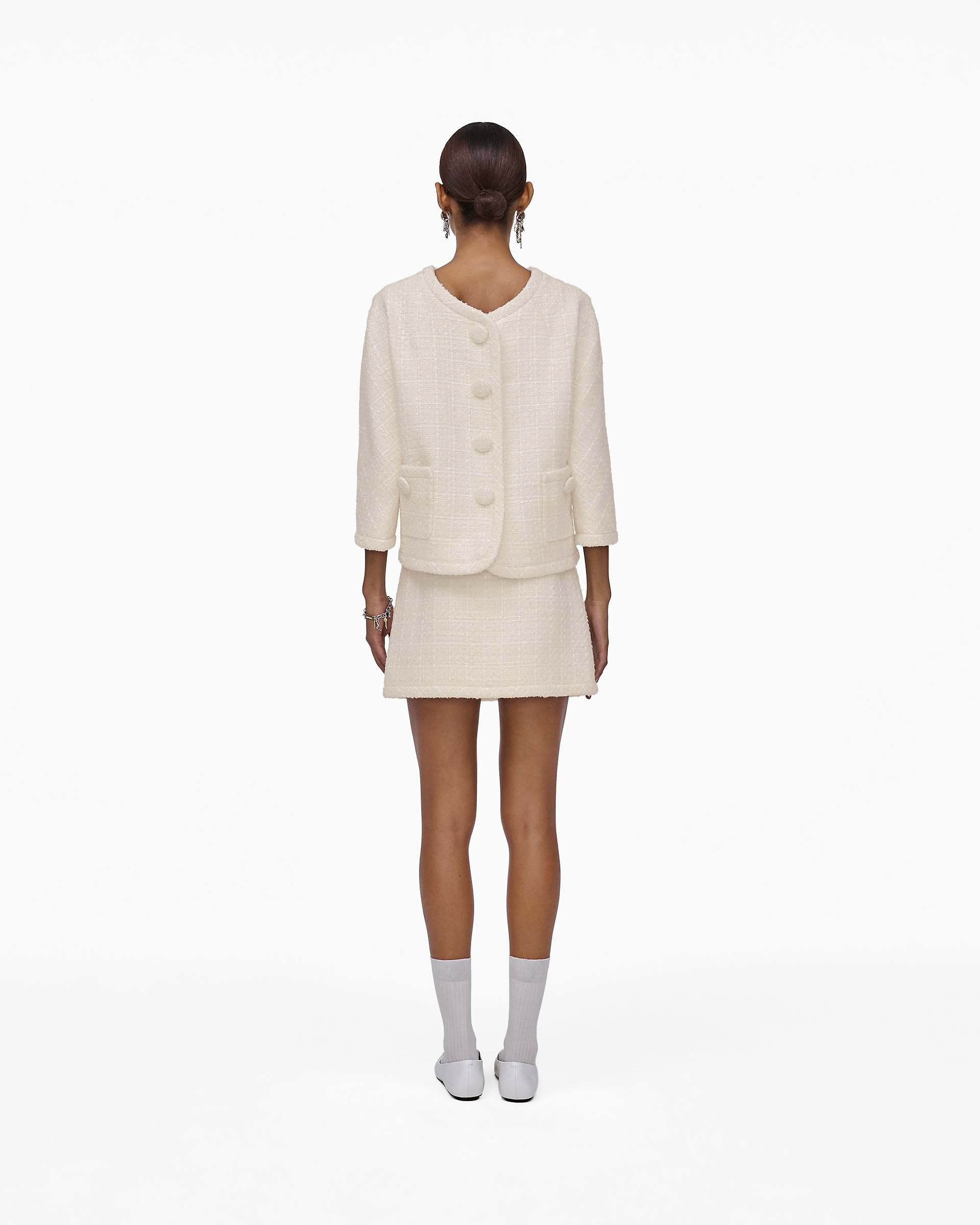 Tweed Backwards Lady Jacket - Ivory | Marc Jacobs for sale