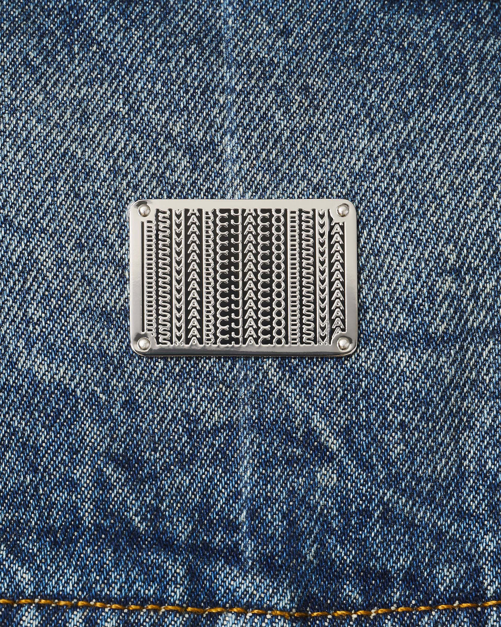 The Rip And Repair Fluted Denim Jacket - Punk Indigo | Marc Jacobs US