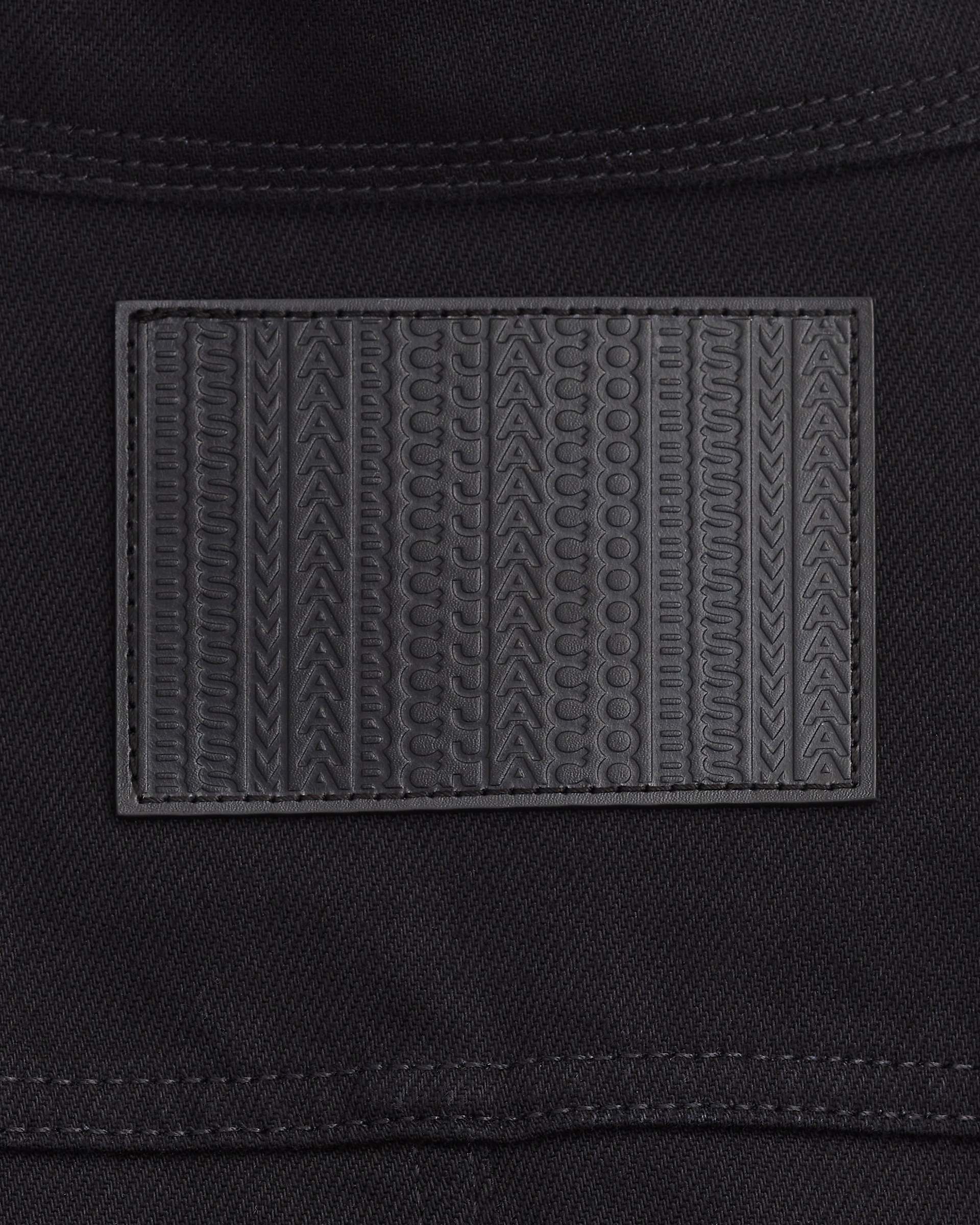The Fluted Denim Jacket - Black | Marc Jacobs online