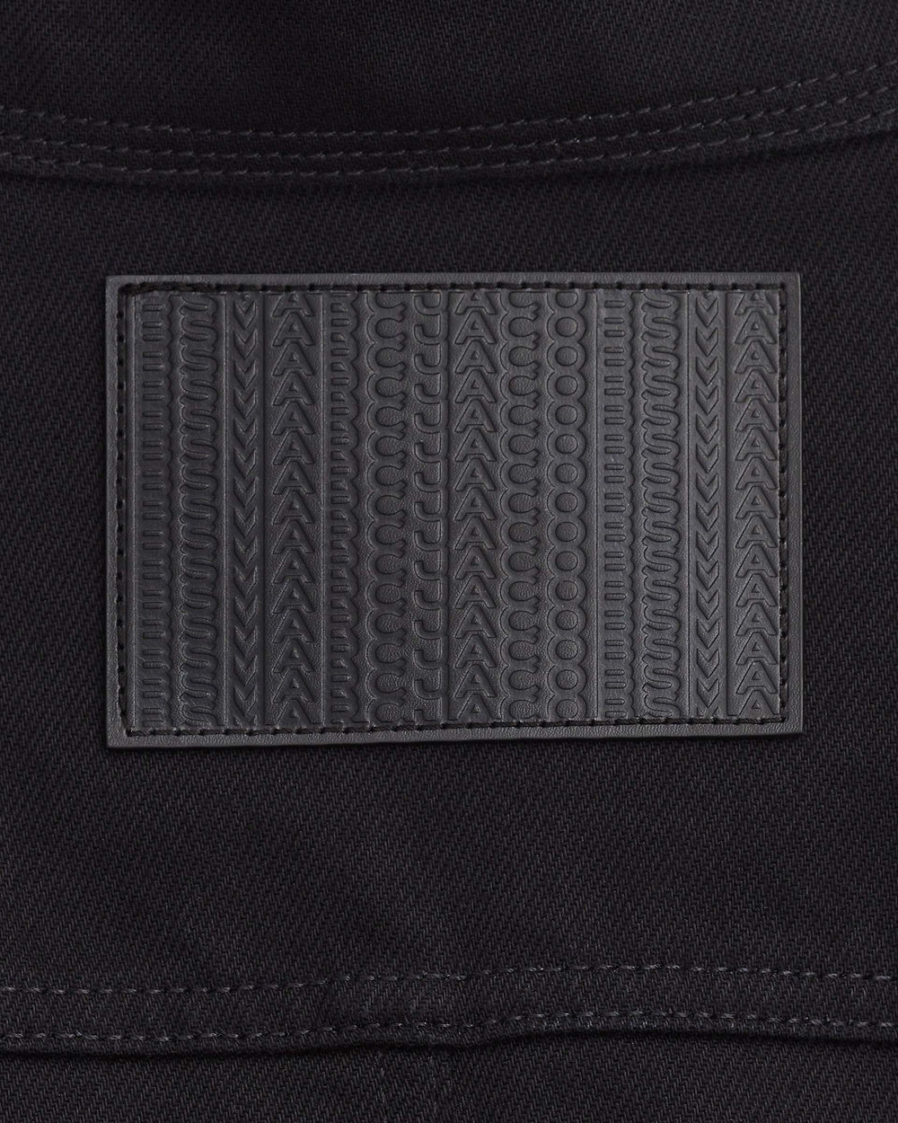 The Fluted Denim Jacket - Black | Marc Jacobs online