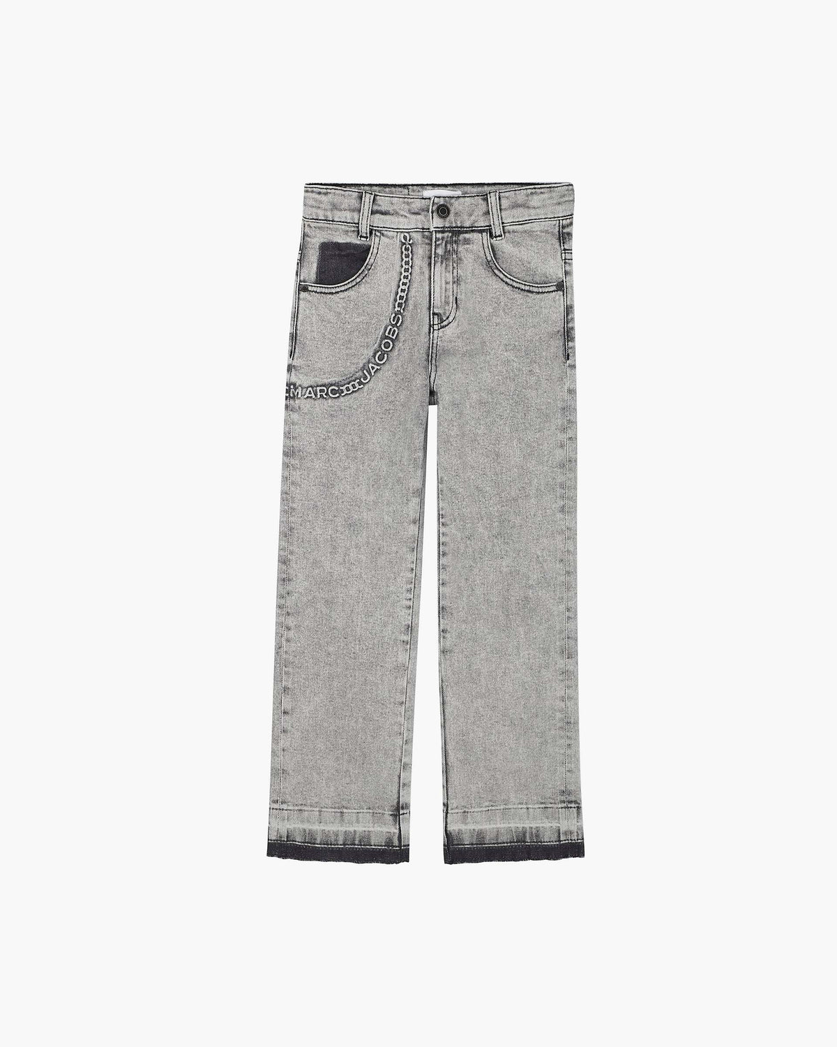 The Trompe Loeil Chain Jeans - Black | Marc Jacobs sale