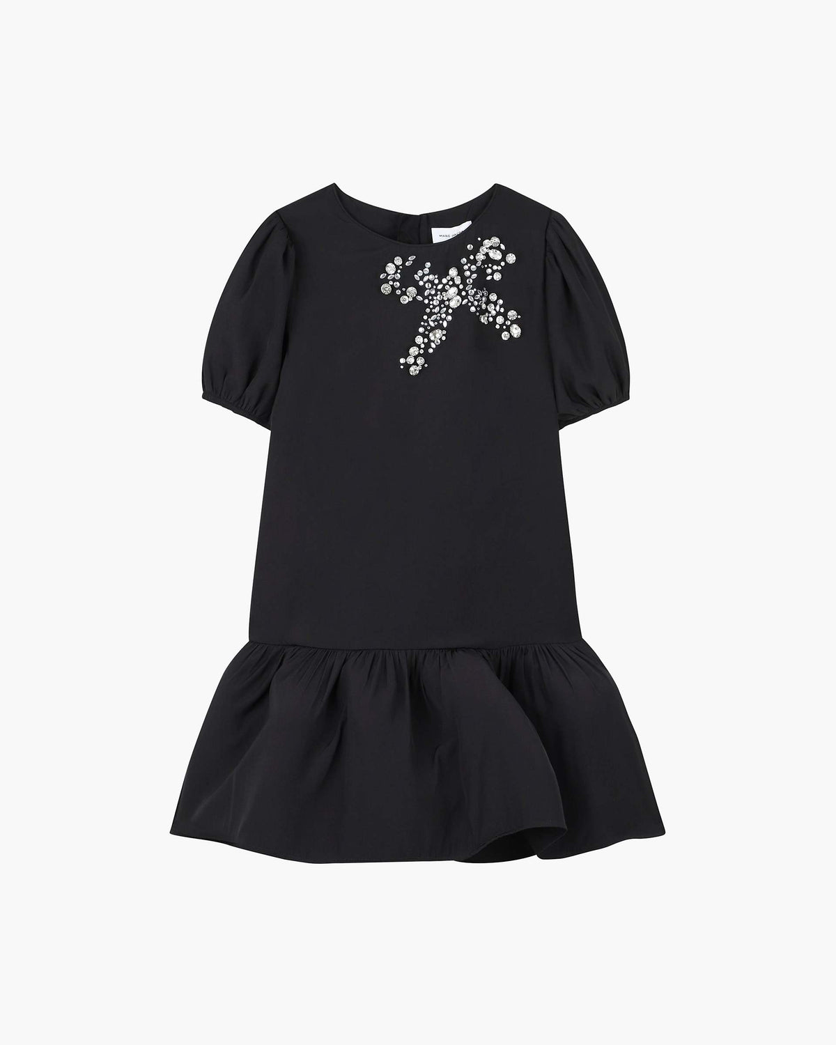 The Gem Bow Dress - Black | Marc Jacobs on sale