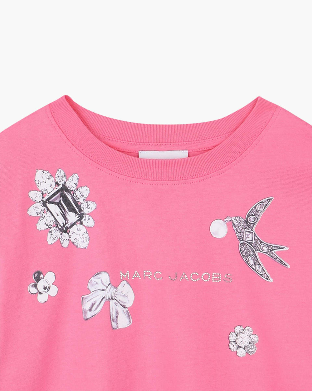 The Charm Collector Tee - Pink | Marc Jacobs online