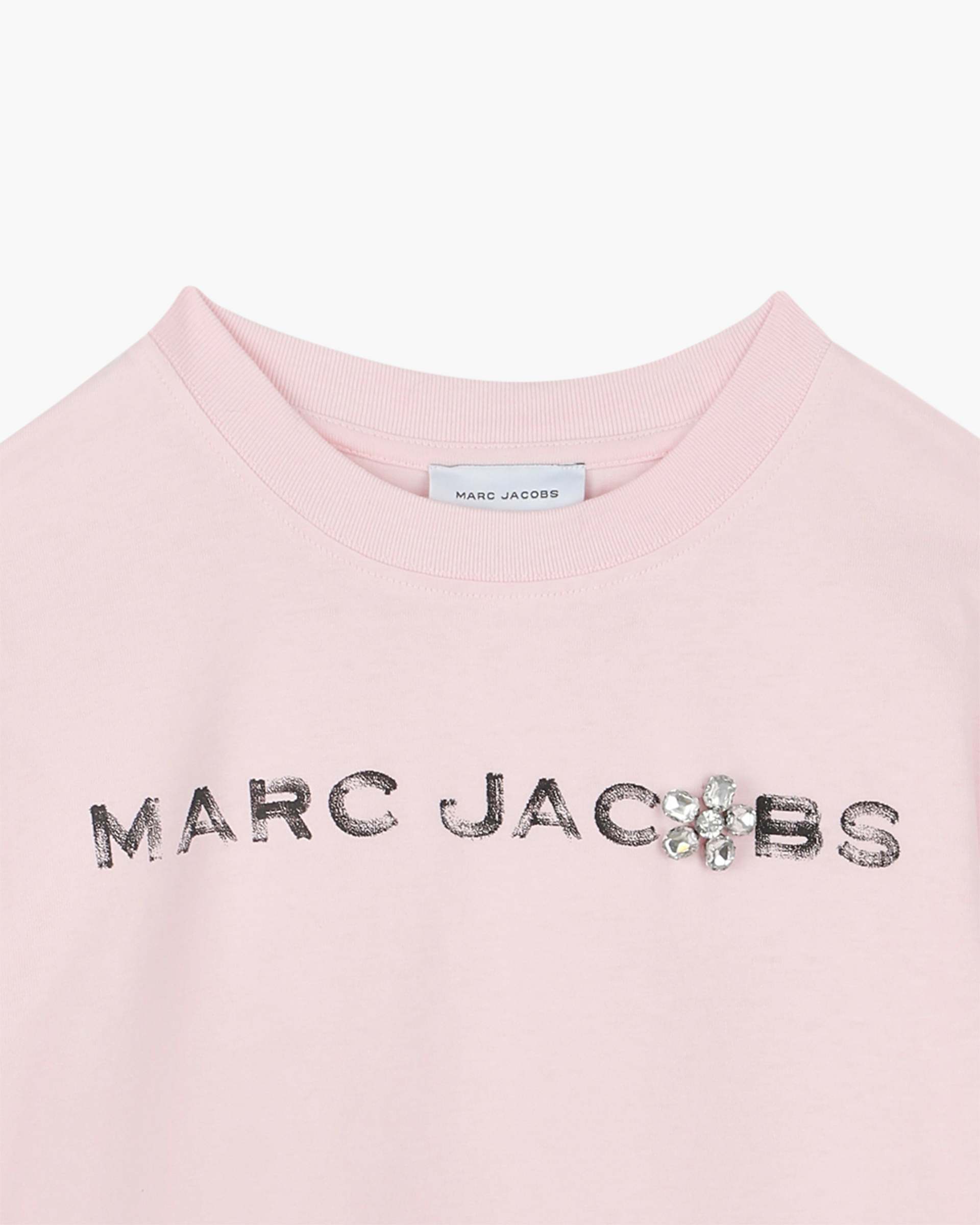 The Gem Daisy Logo Tee - Pink | Marc Jacobs online