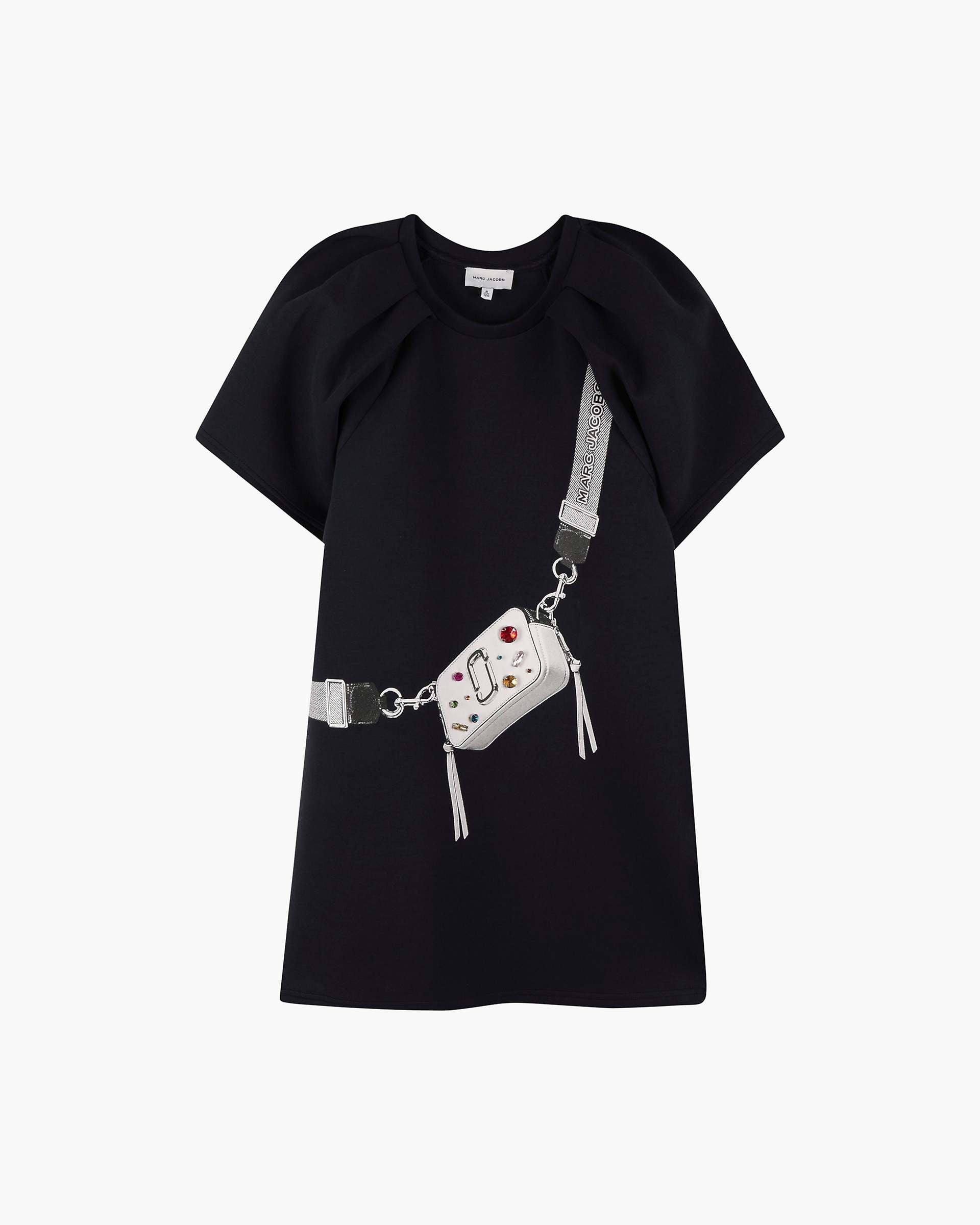 The Trompe Loeil Snapshot Dress - Navy | Marc Jacobs for sale
