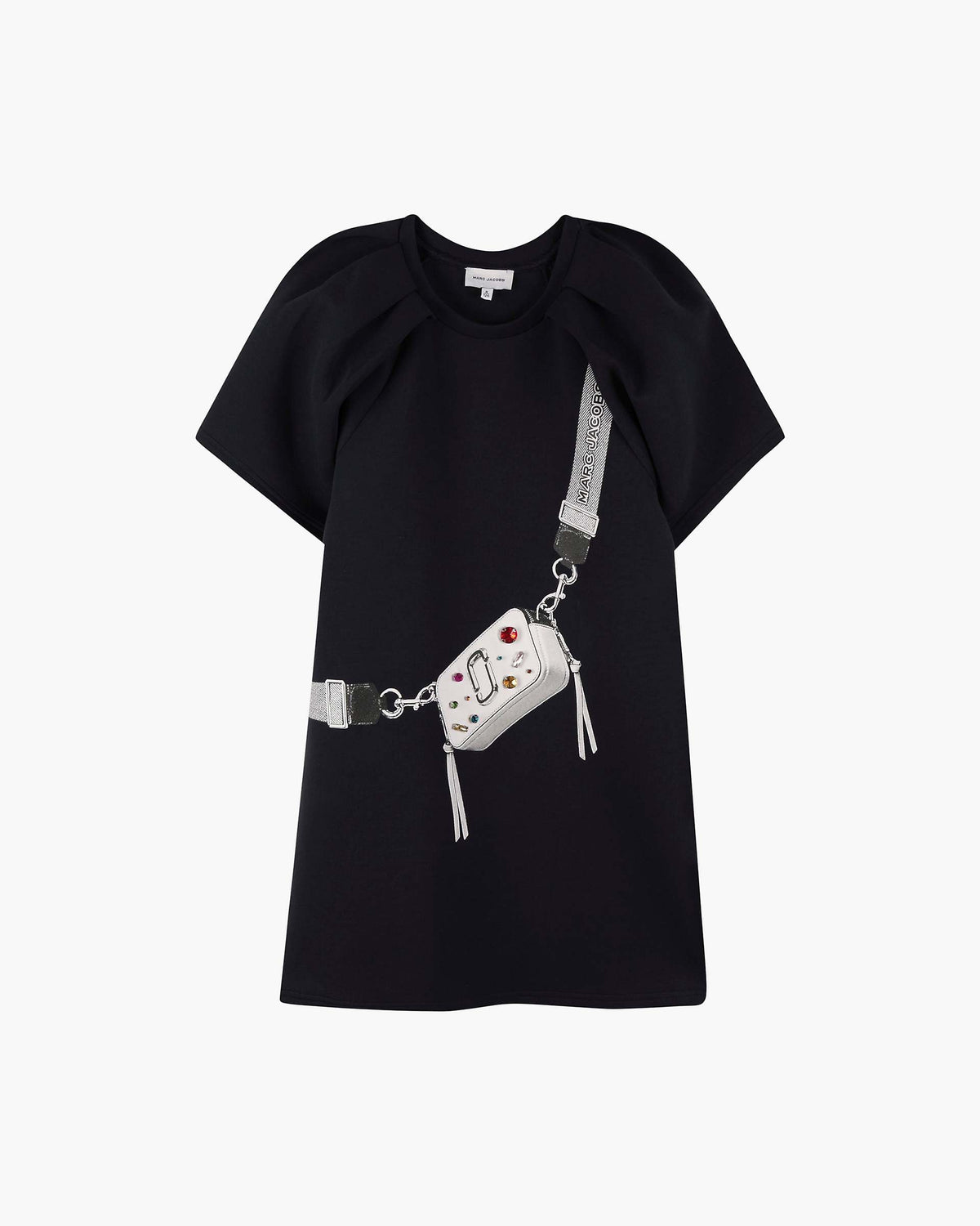 The Trompe Loeil Snapshot Dress - Navy | Marc Jacobs for sale