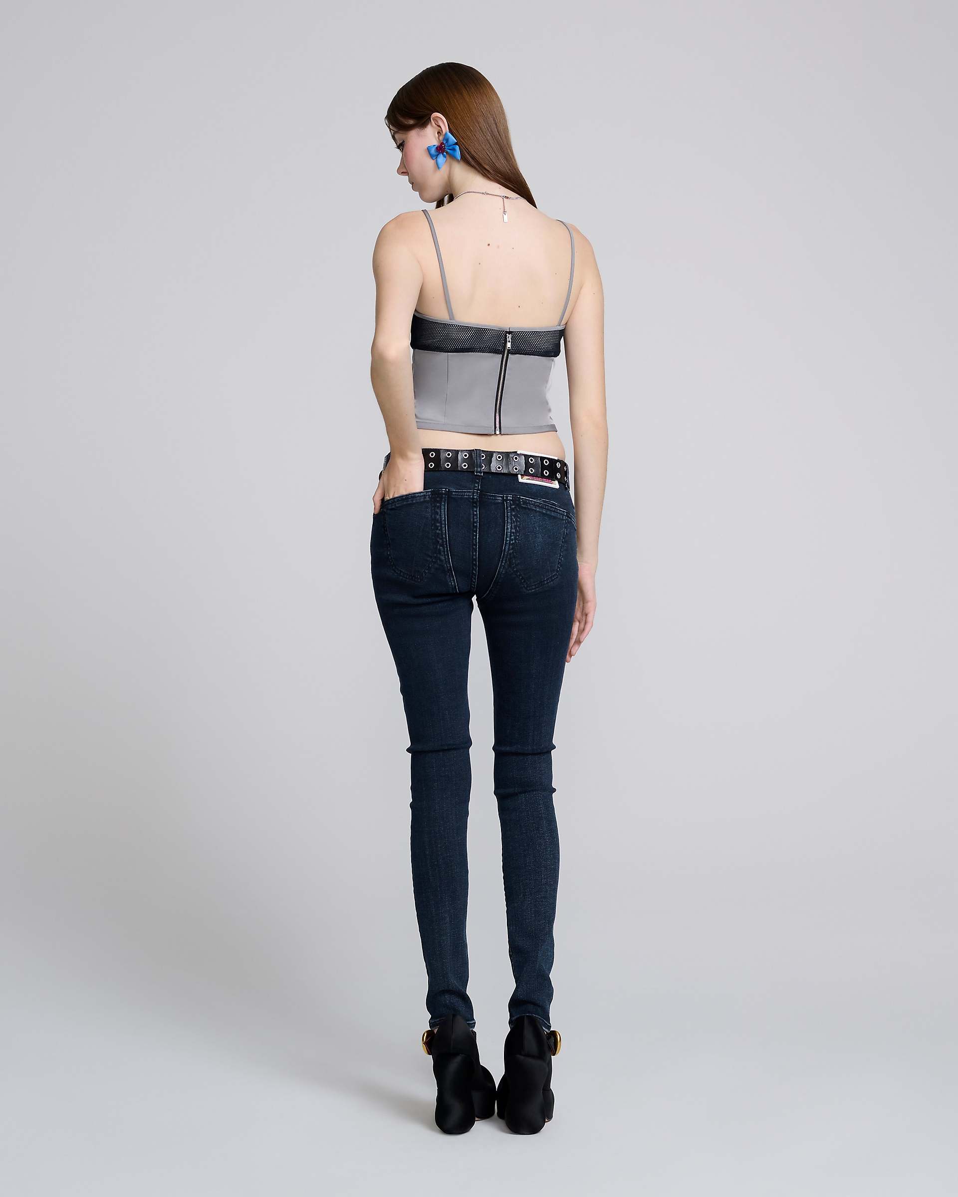 Sport Mesh Corset Tank - Grey Multi | Marc Jacobs sale