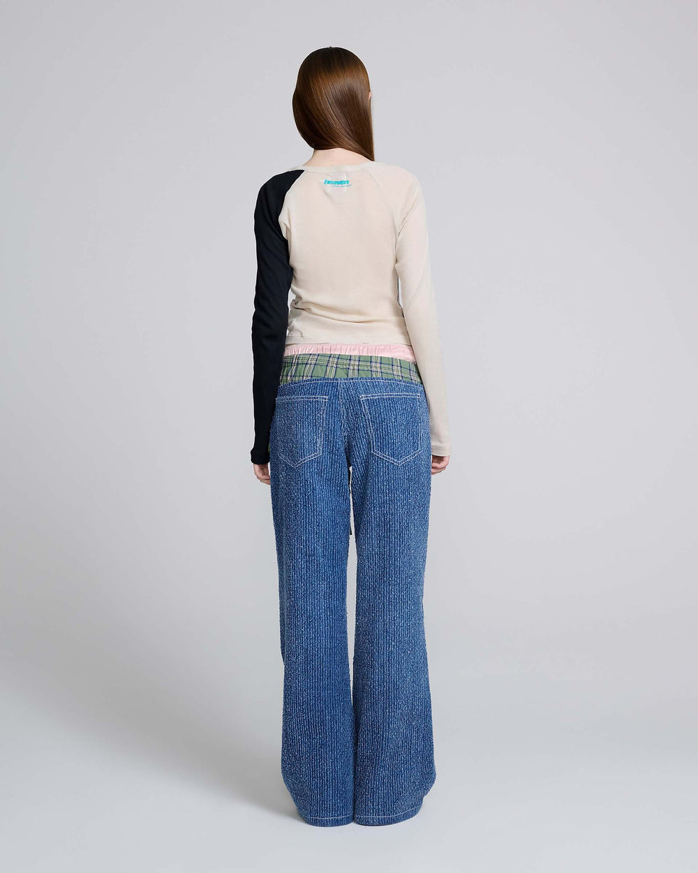 David Rappeneau Mesh Longsleeve - Beige Multi | Marc Jacobs for sale