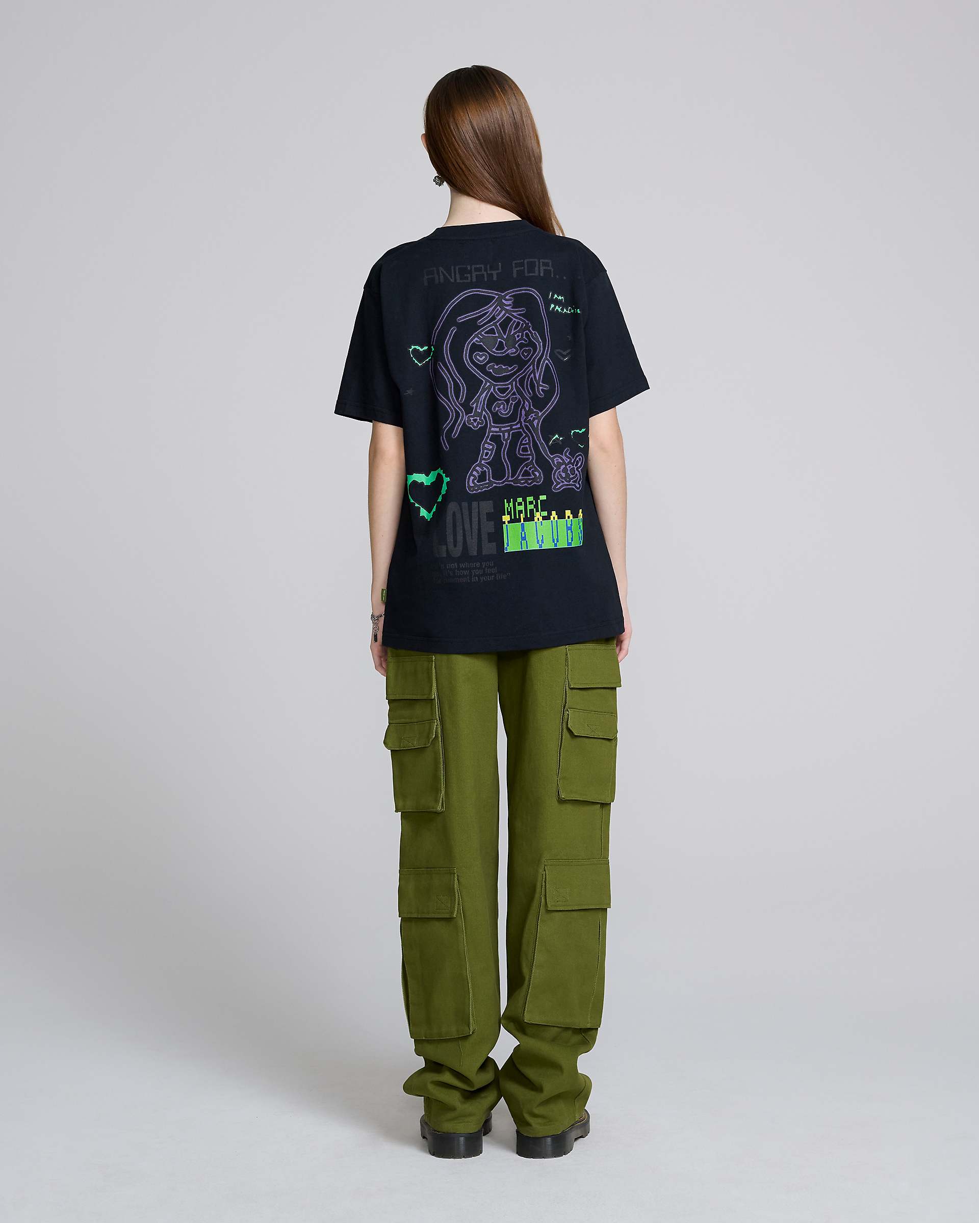 Angry For Love Tee - Black | Marc Jacobs discount