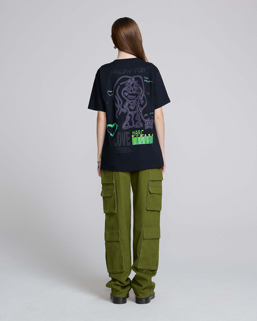Angry For Love Tee - Black | Marc Jacobs discount