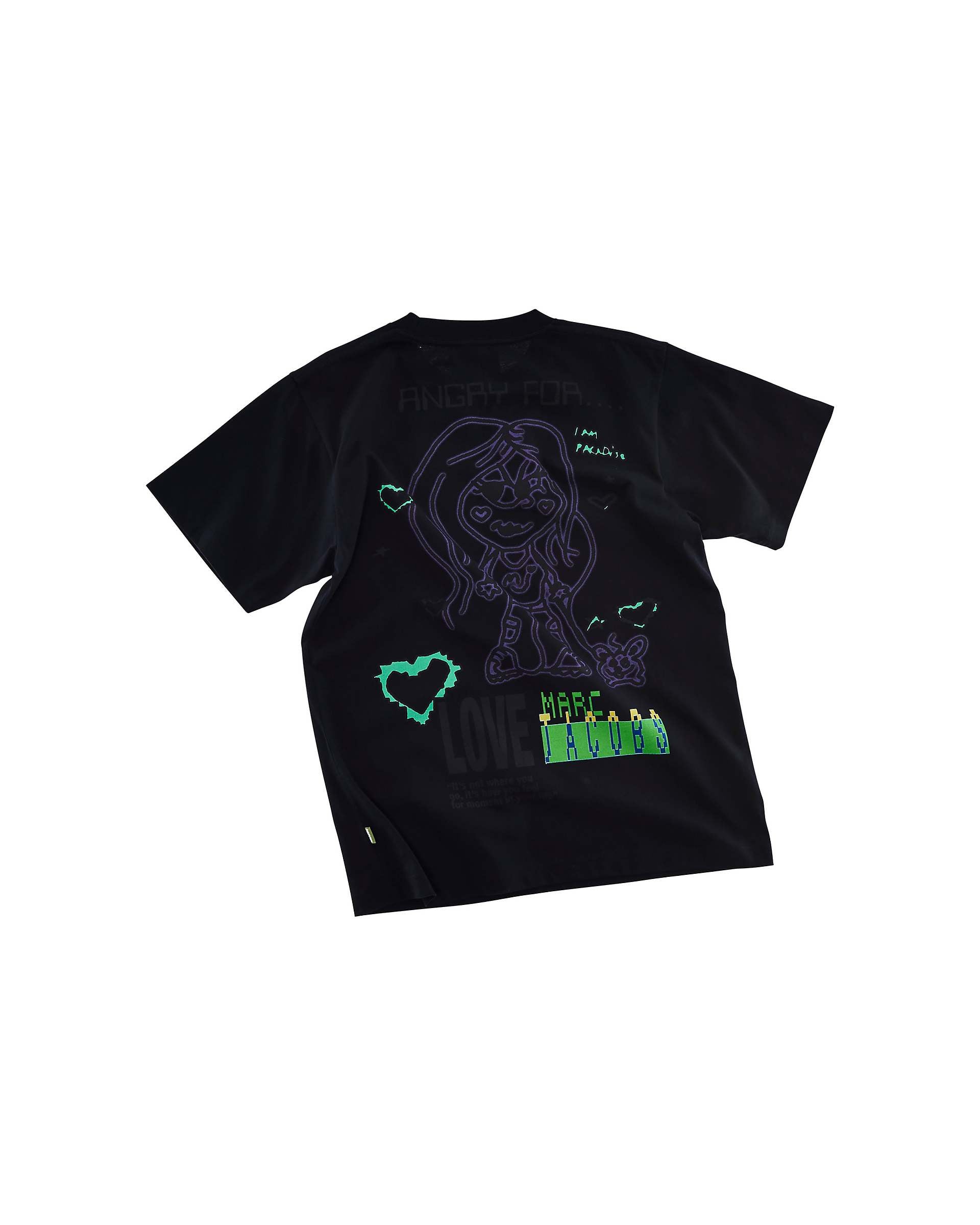 Angry For Love Tee - Black | Marc Jacobs discount