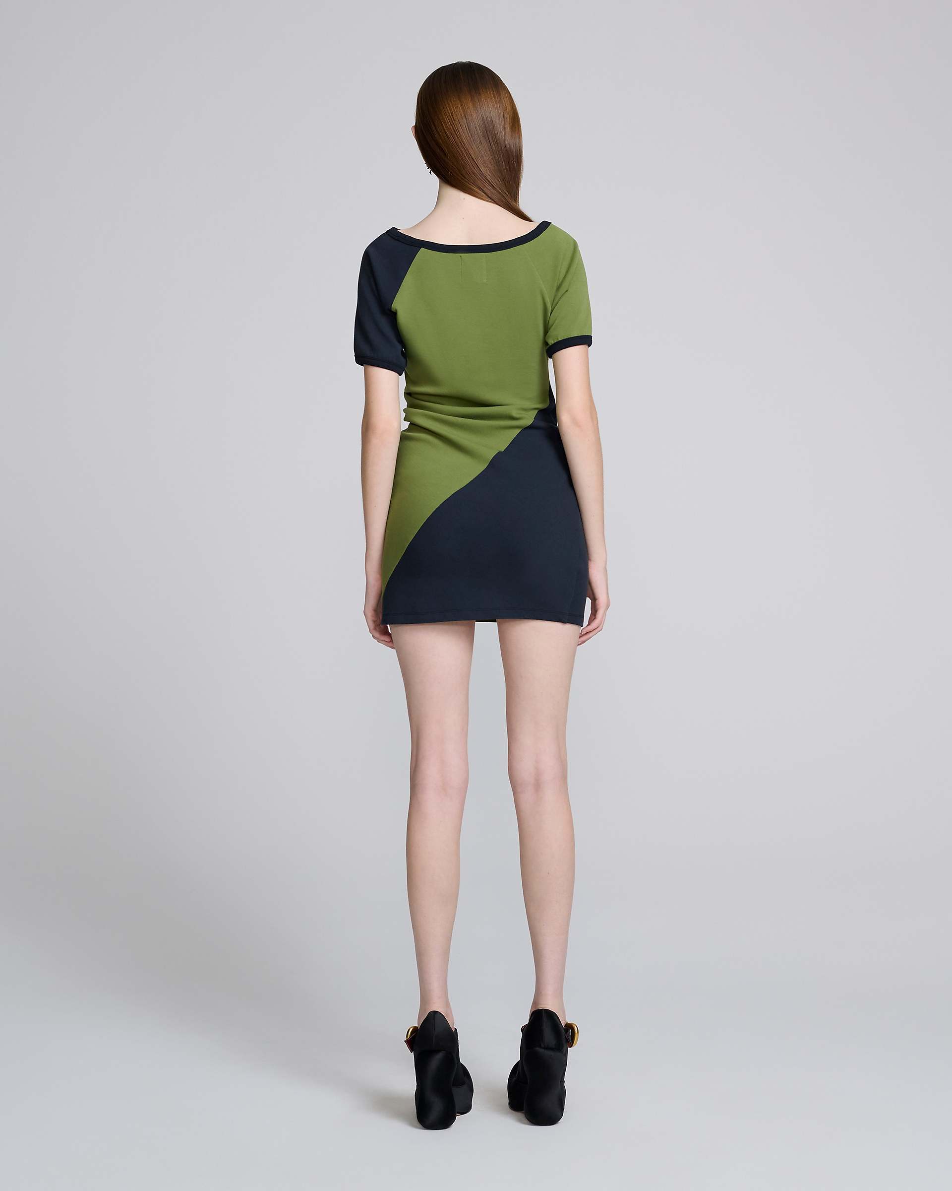 Twisted Tee Dress - Green Multi | Marc Jacobs online