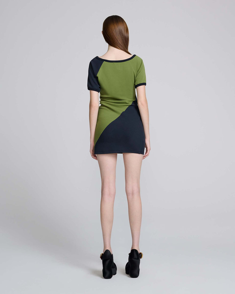 Twisted Tee Dress - Green Multi | Marc Jacobs online