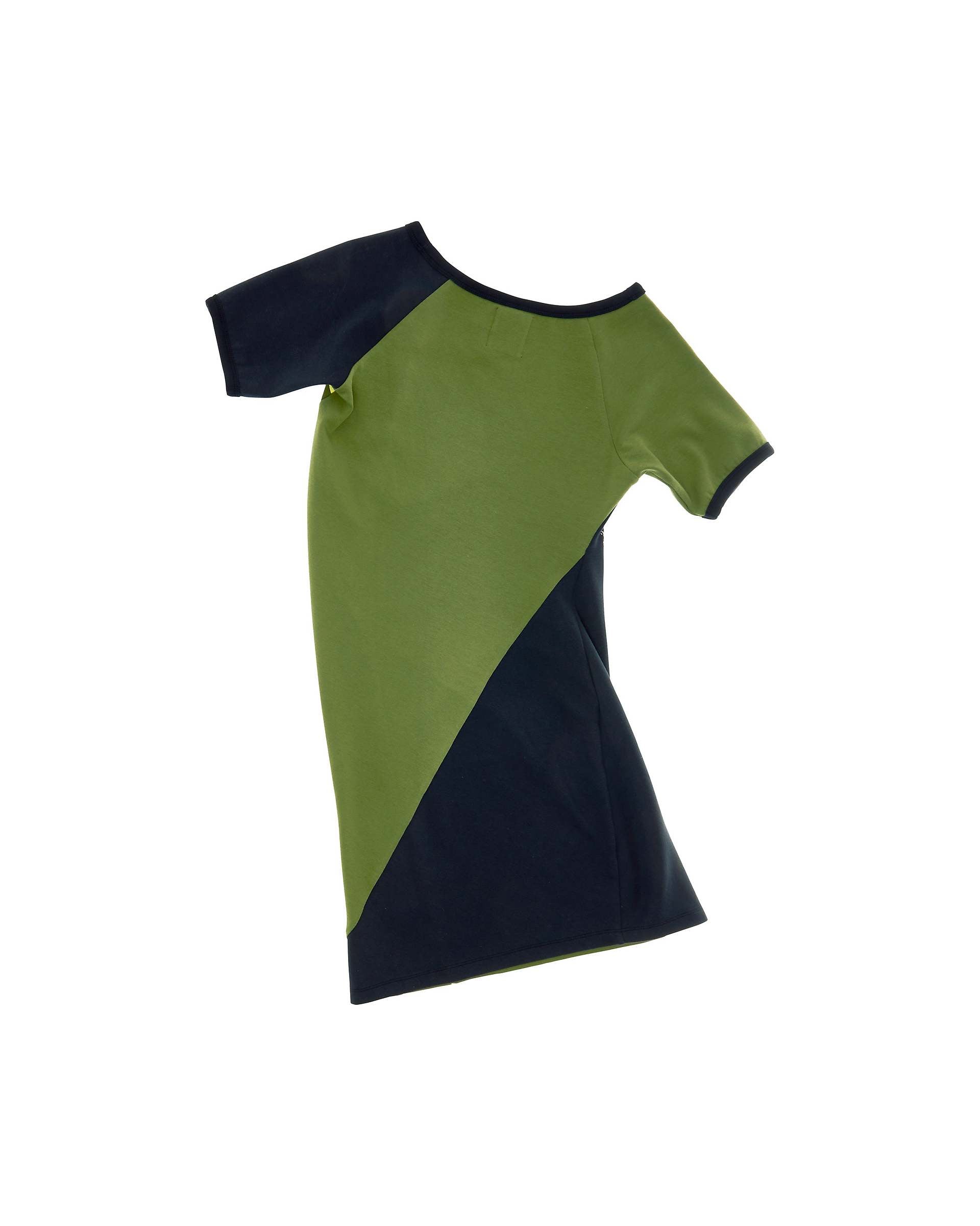Twisted Tee Dress - Green Multi | Marc Jacobs online