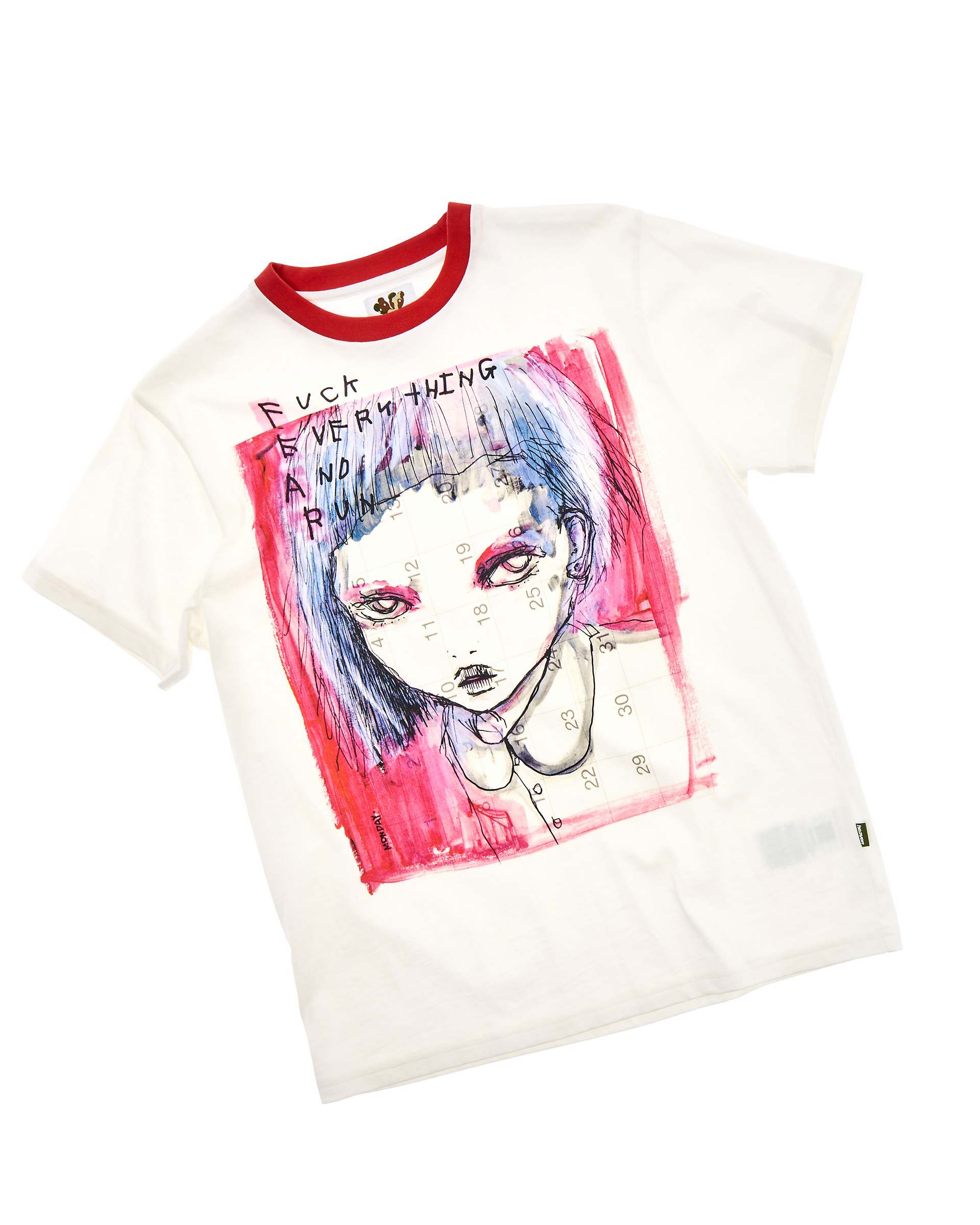Fuck Everything Tee - White Multi | Marc Jacobs for sale