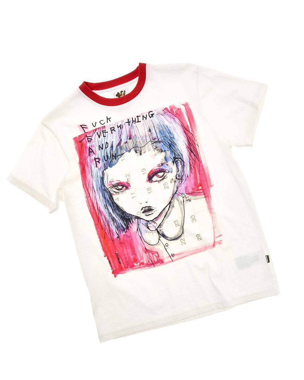 Fuck Everything Tee - White Multi | Marc Jacobs for sale