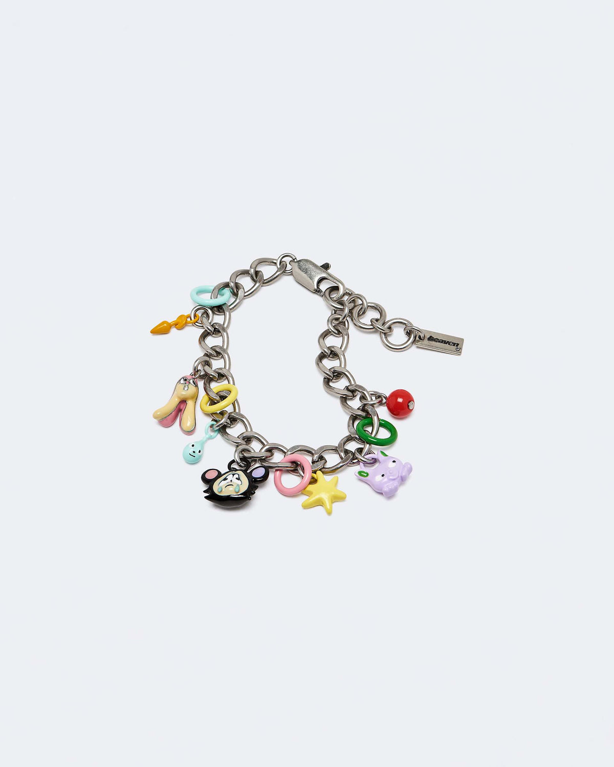 Characters Charm Bracelet - Aged Silver Multi | Marc Jacobs for sale