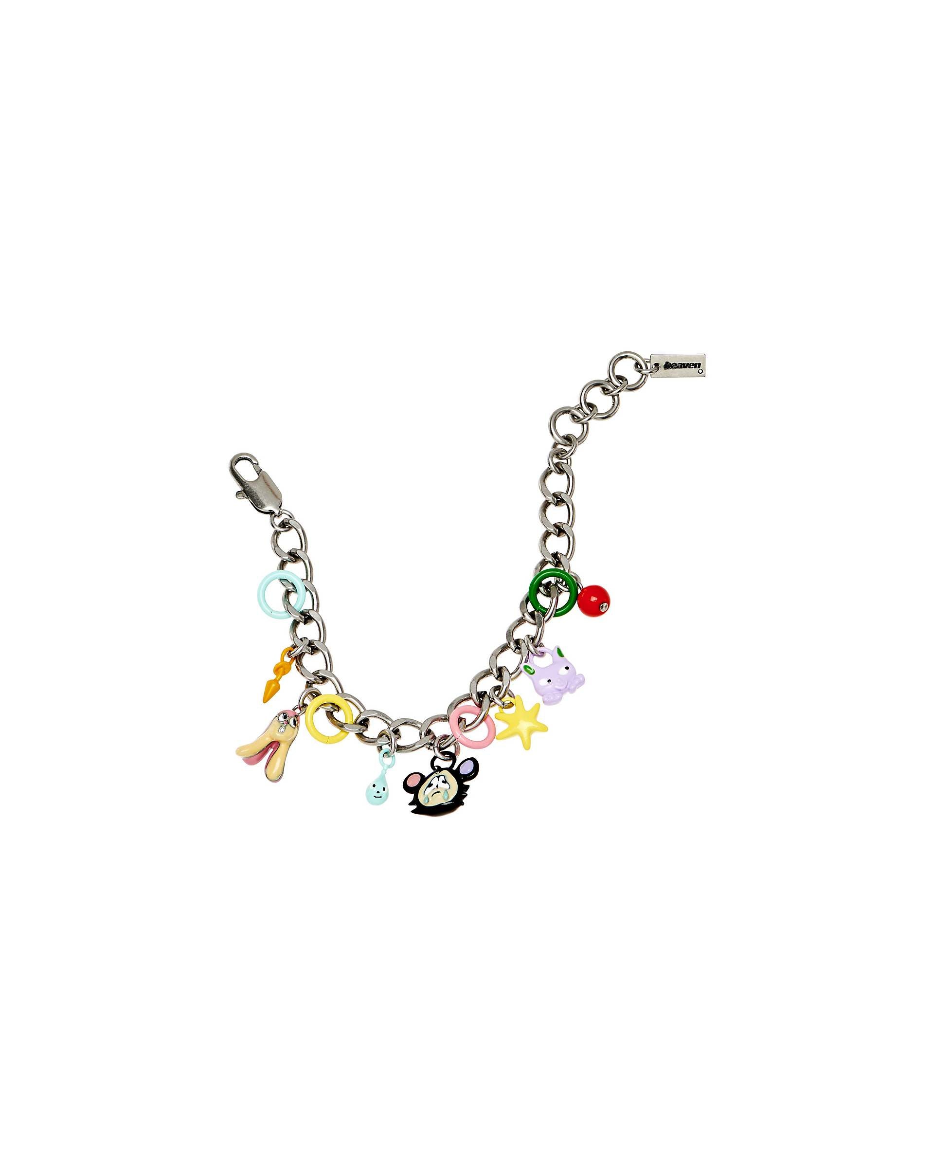 Characters Charm Bracelet - Aged Silver Multi | Marc Jacobs for sale