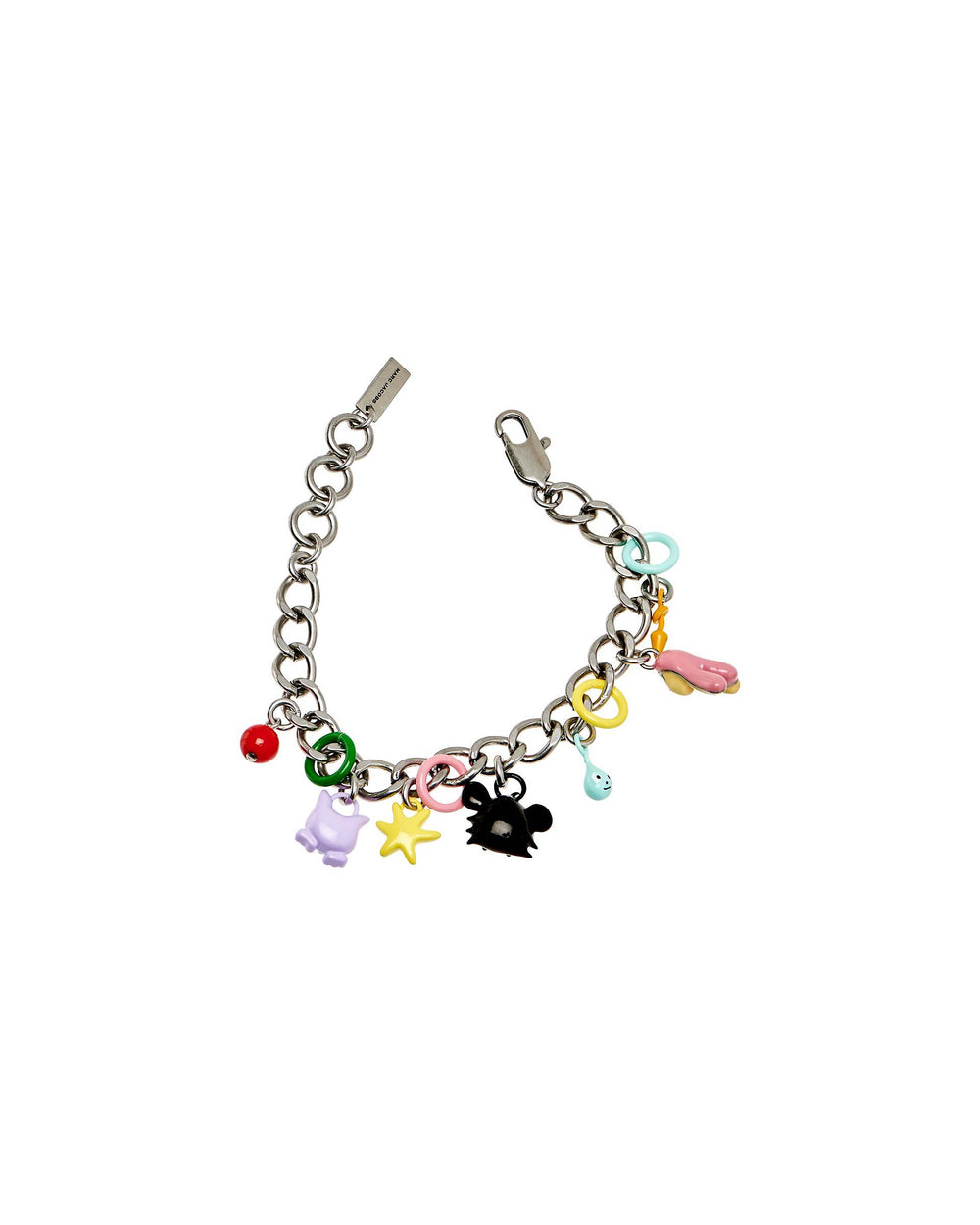 Characters Charm Bracelet - Aged Silver Multi | Marc Jacobs for sale