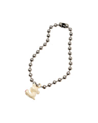 Crying Bear Necklace - Aged Silver Multi | Marc Jacobs on sale