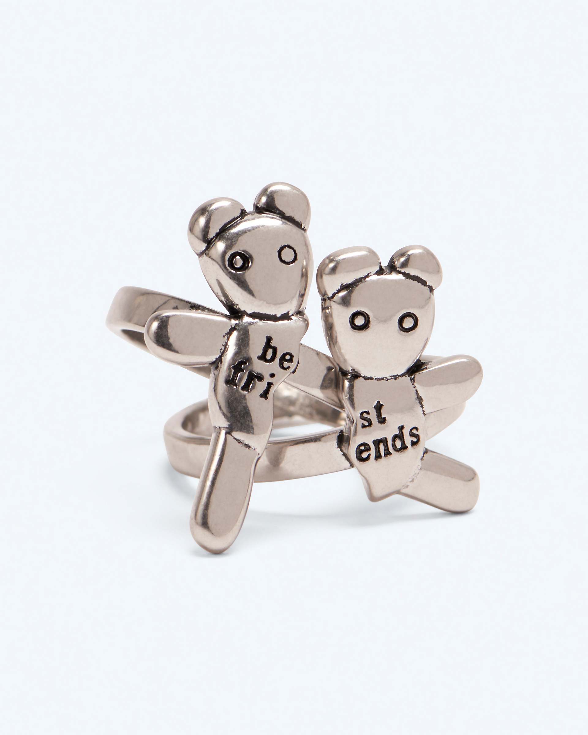 FRIENDSHIP RING SET - Silver Ox | Marc Jacobs online