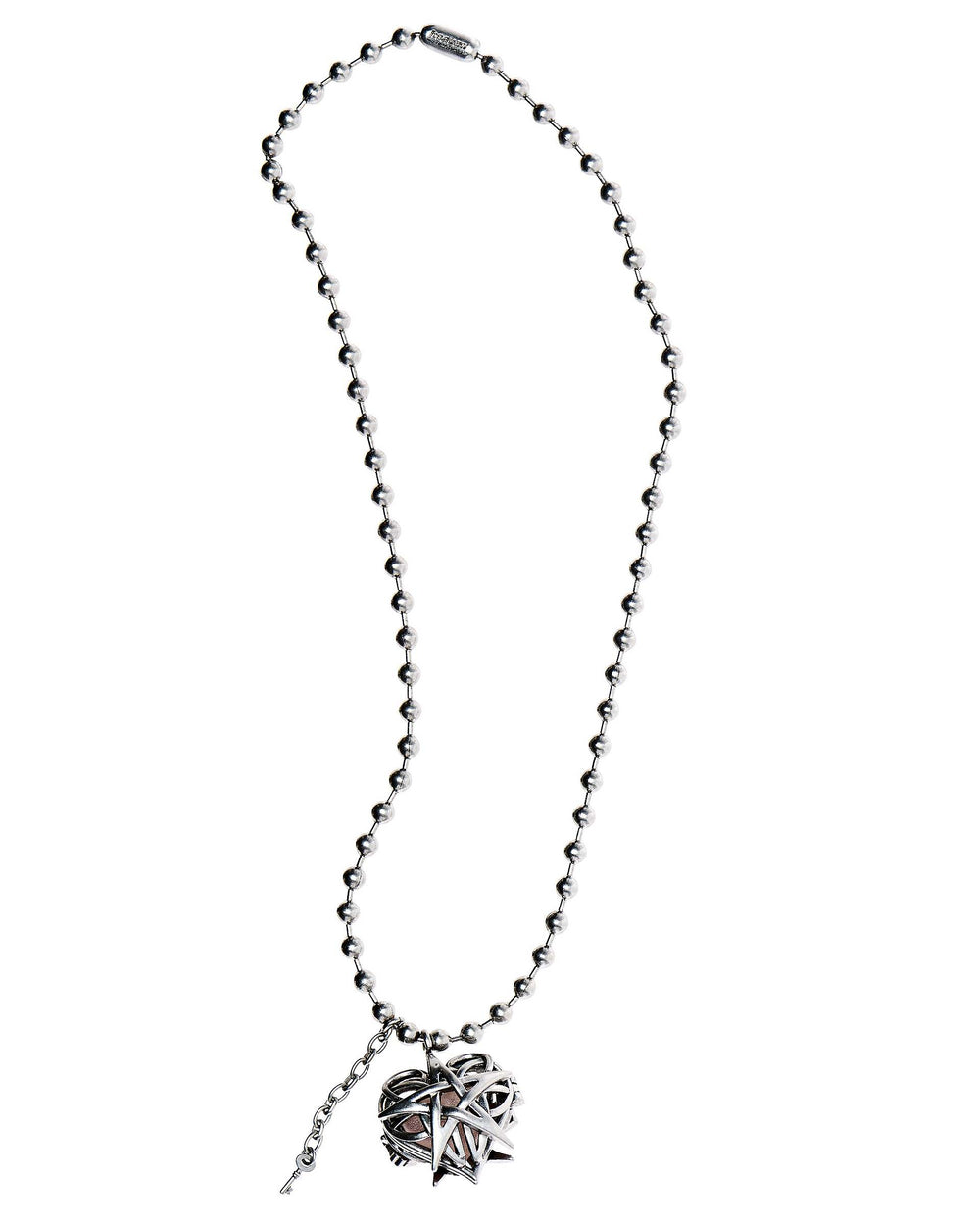 HEAVEN PENTAGRAM LOCKET - Aged Silver | Marc Jacobs on sale