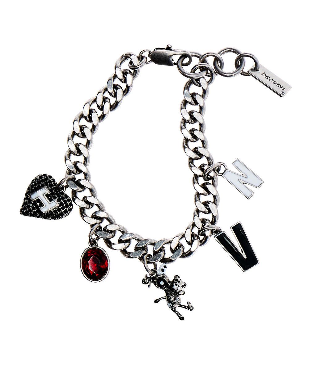 Teddy Charm Bracelet - Aged Silver | Marc Jacobs discount