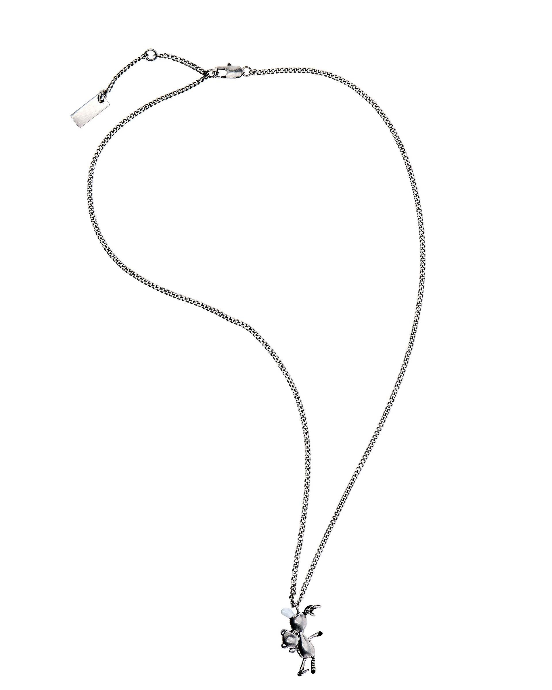 Teddy Pendant - Aged Silver | Marc Jacobs online