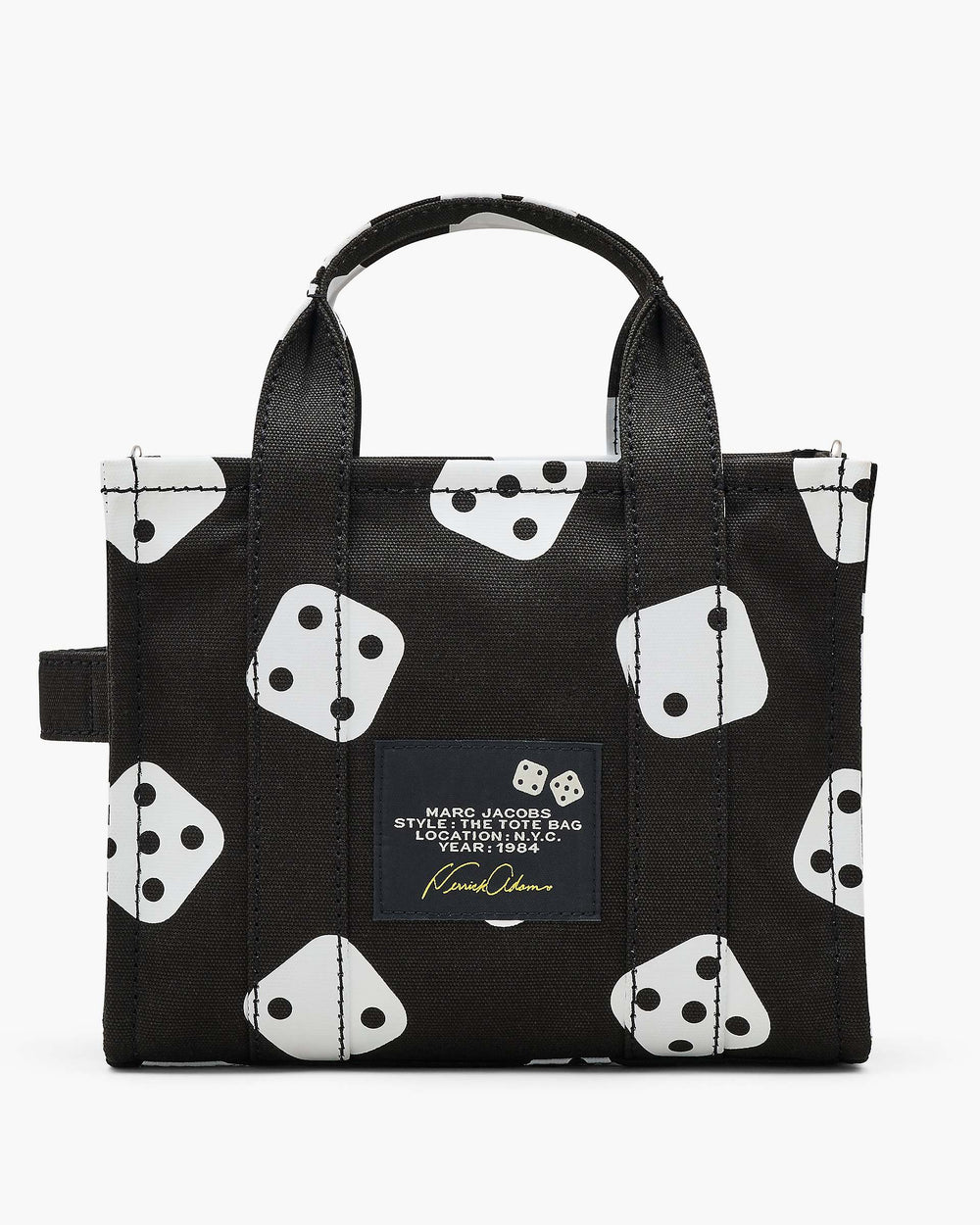 Derrick Adams X Marc Jacobs Canvas Small Tote Bag - Black/White | Marc Jacobs for sale