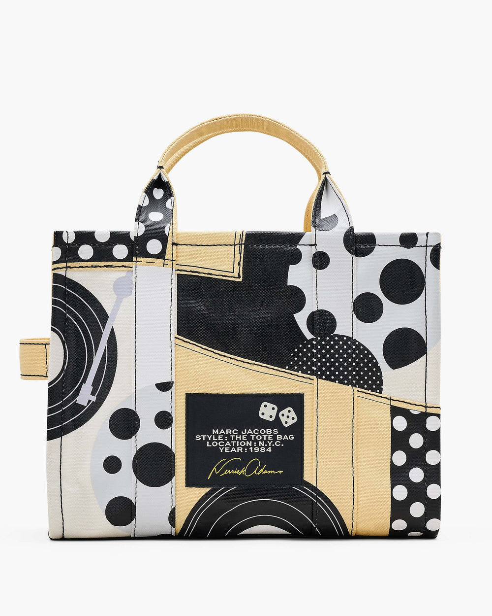 Derrick Adams X Marc Jacobs Canvas Medium Tote Bag - White Multi | Marc Jacobs on sale