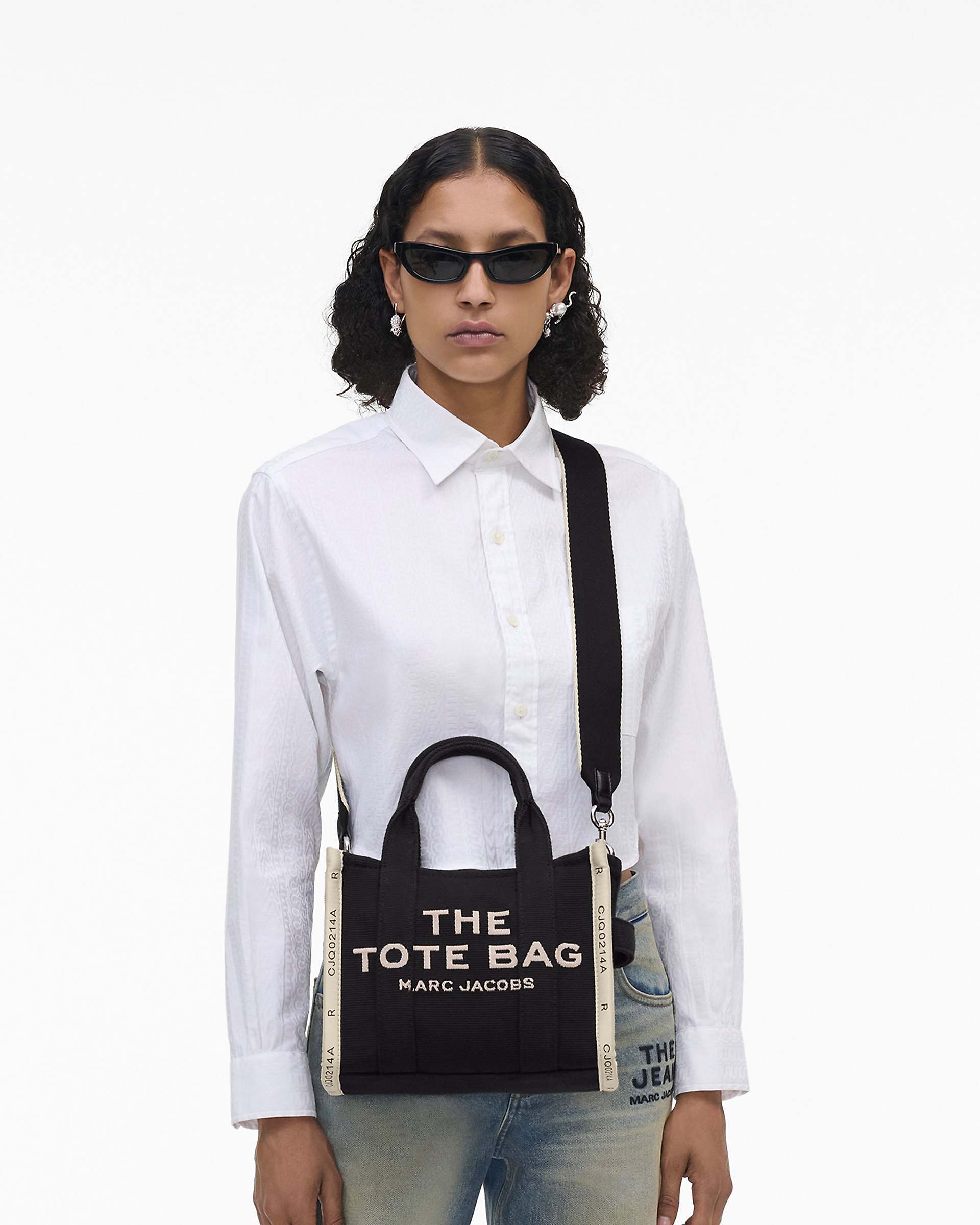 The Jacquard Small Tote Bag - Black | Marc Jacobs US