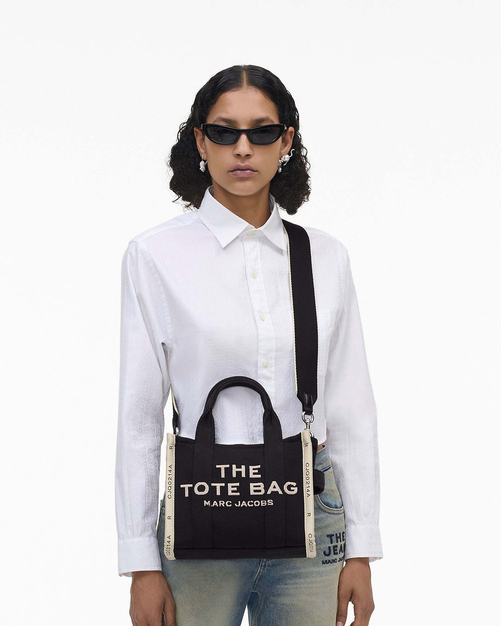 The Jacquard Small Tote Bag - Black | Marc Jacobs US
