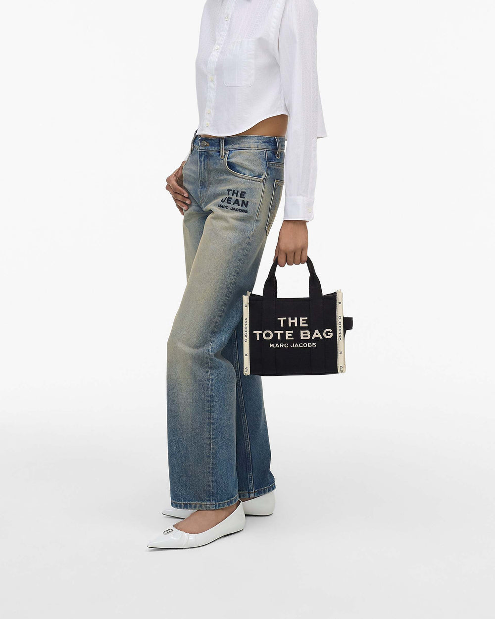 The Jacquard Small Tote Bag - Black | Marc Jacobs US